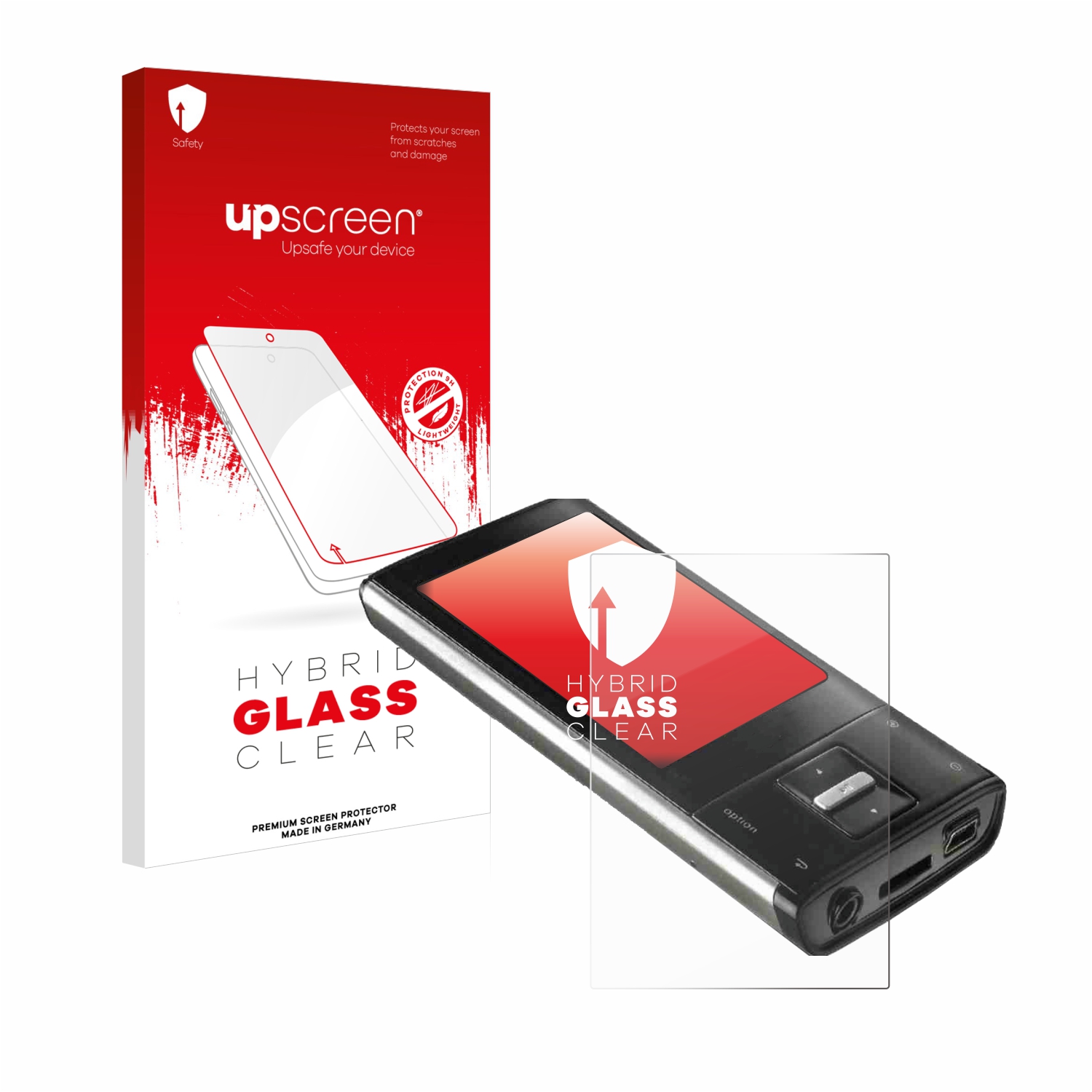 čirá skleněná fólie upscreen Hybrid Glas pro Intenso Video Shooter 2,4
