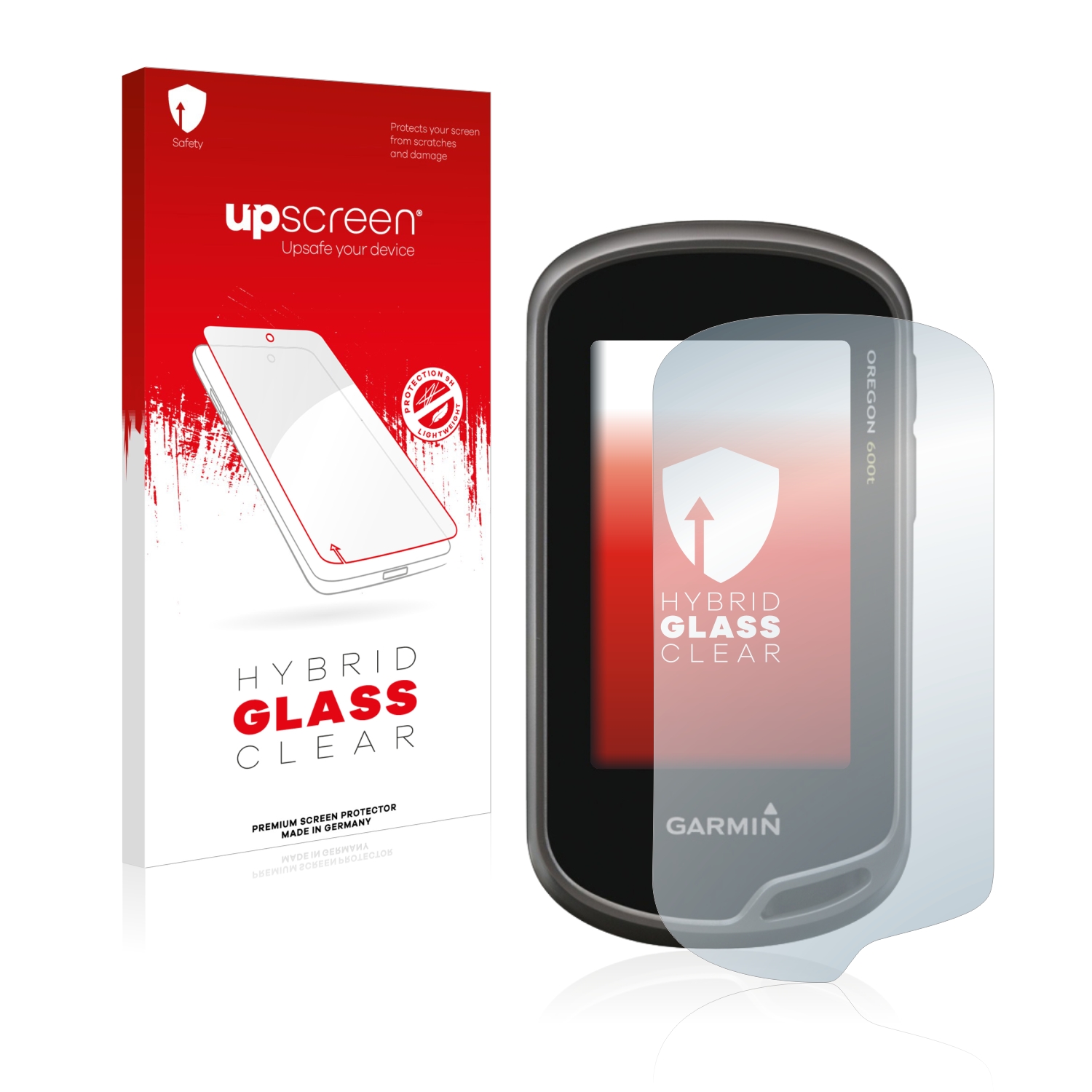 čirá skleněná fólie upscreen Hybrid Glas pro Garmin Oregon 600t