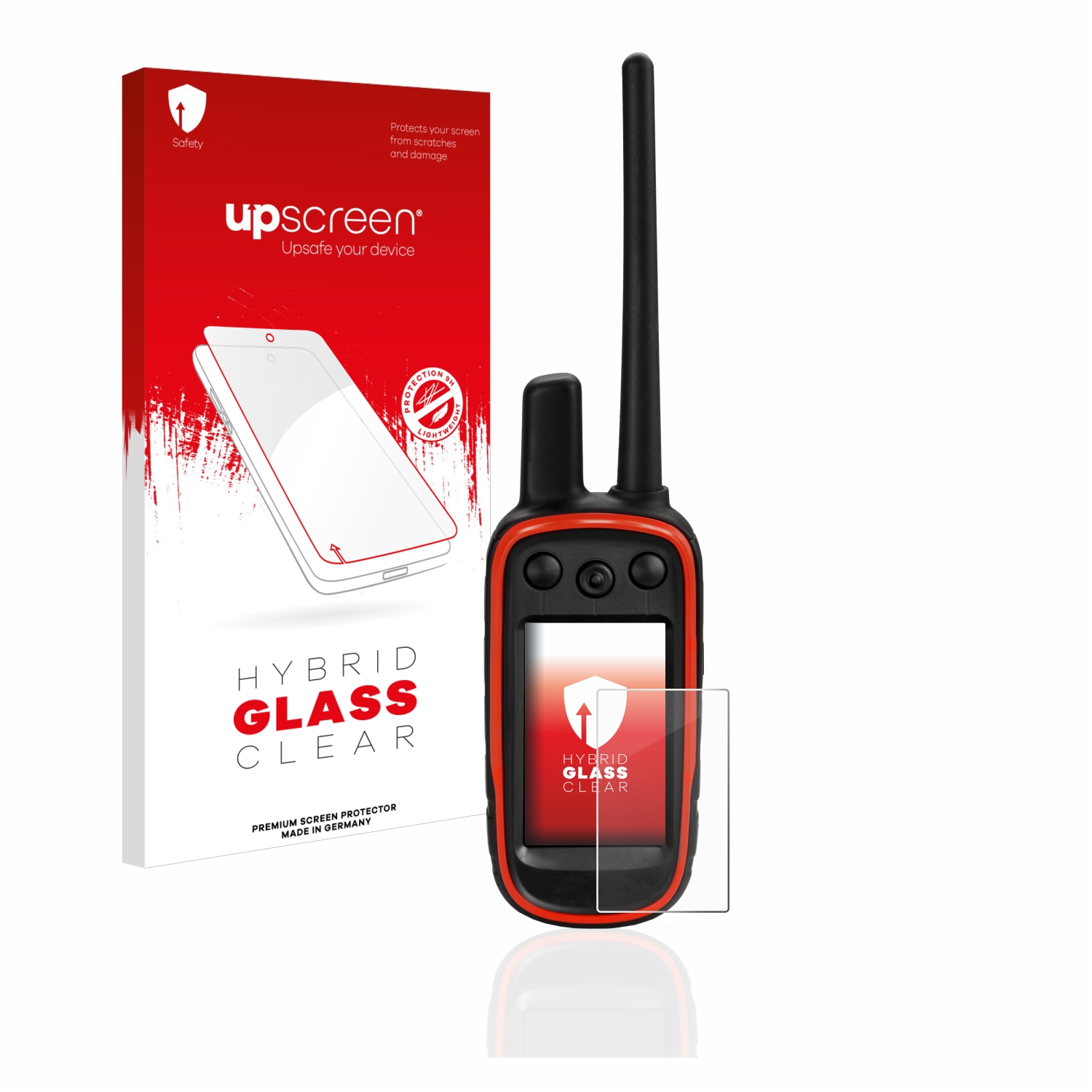 čirá skleněná fólie upscreen Hybrid Glas pro Garmin Alpha 100