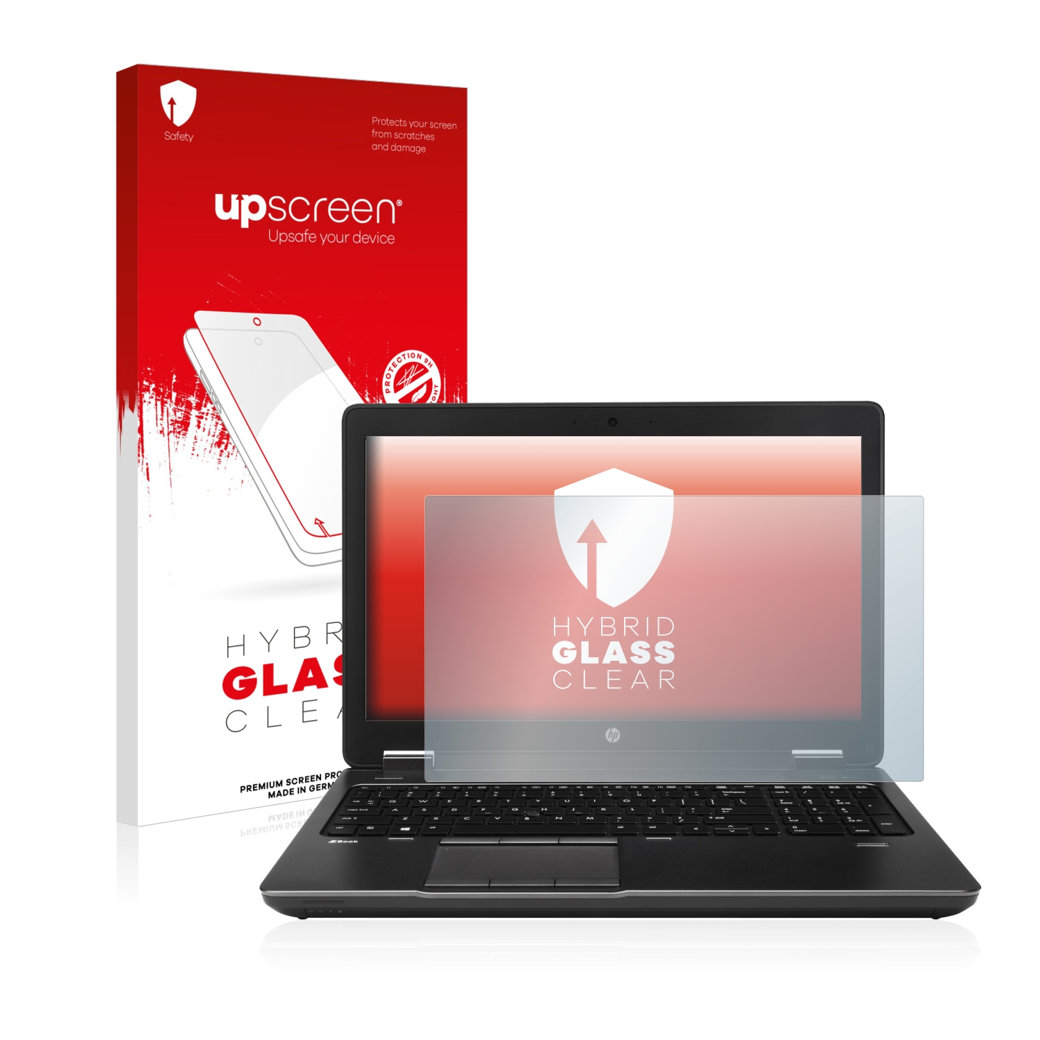 čirá skleněná fólie upscreen Hybrid Glas pro HP Zbook 15
