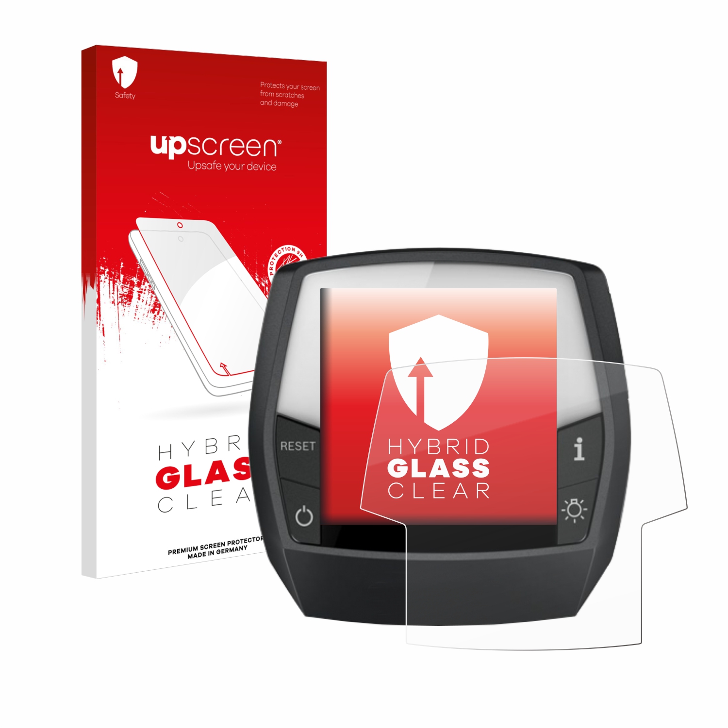 čirá skleněná fólie upscreen Hybrid Glas pro Bosch Intuvia Active Line