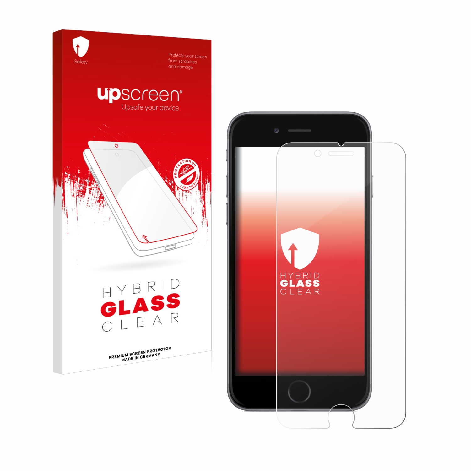 čirá skleněná fólie upscreen Hybrid Glas pro Apple iPhone 6
