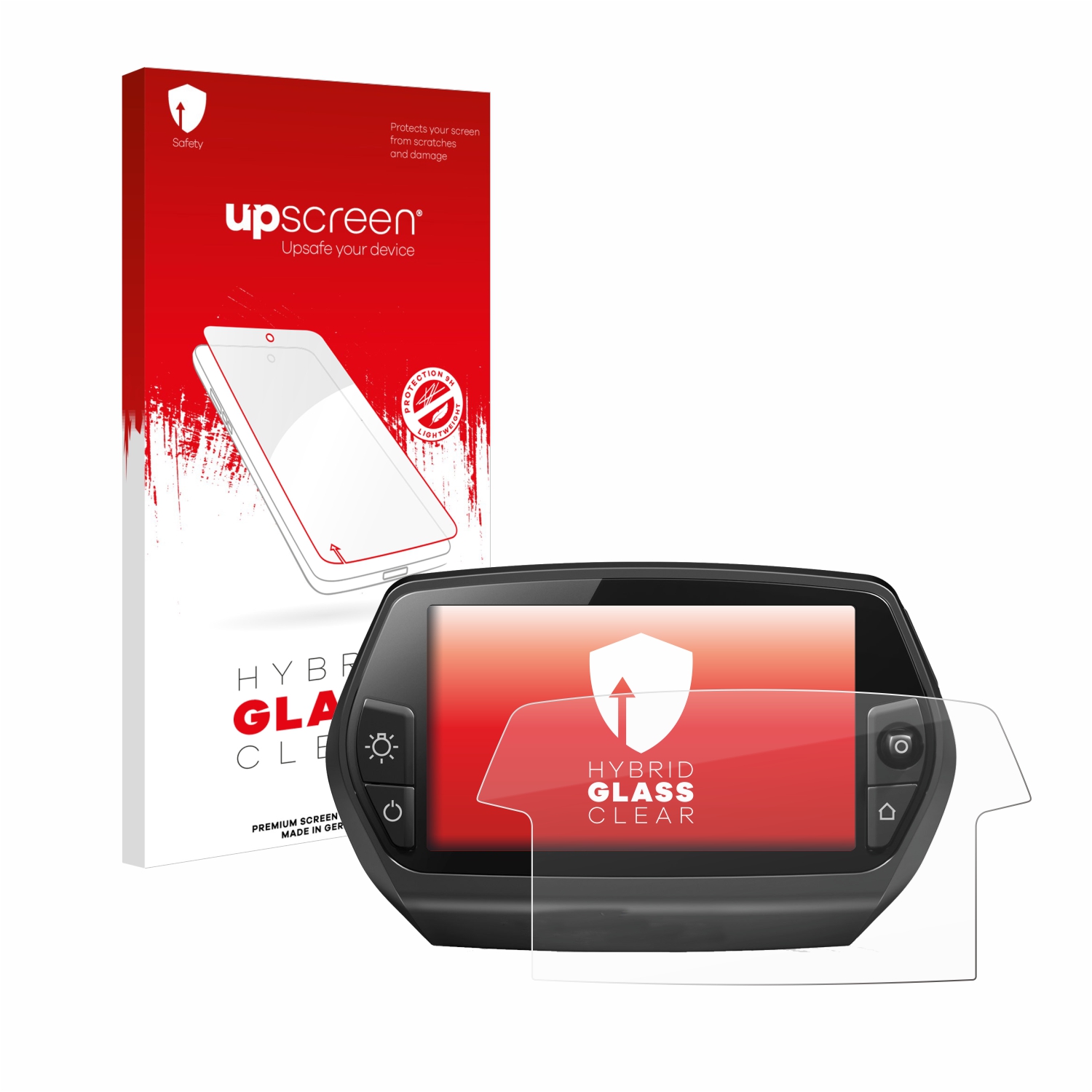 čirá skleněná fólie upscreen Hybrid Glas pro Bosch Nyon 2014