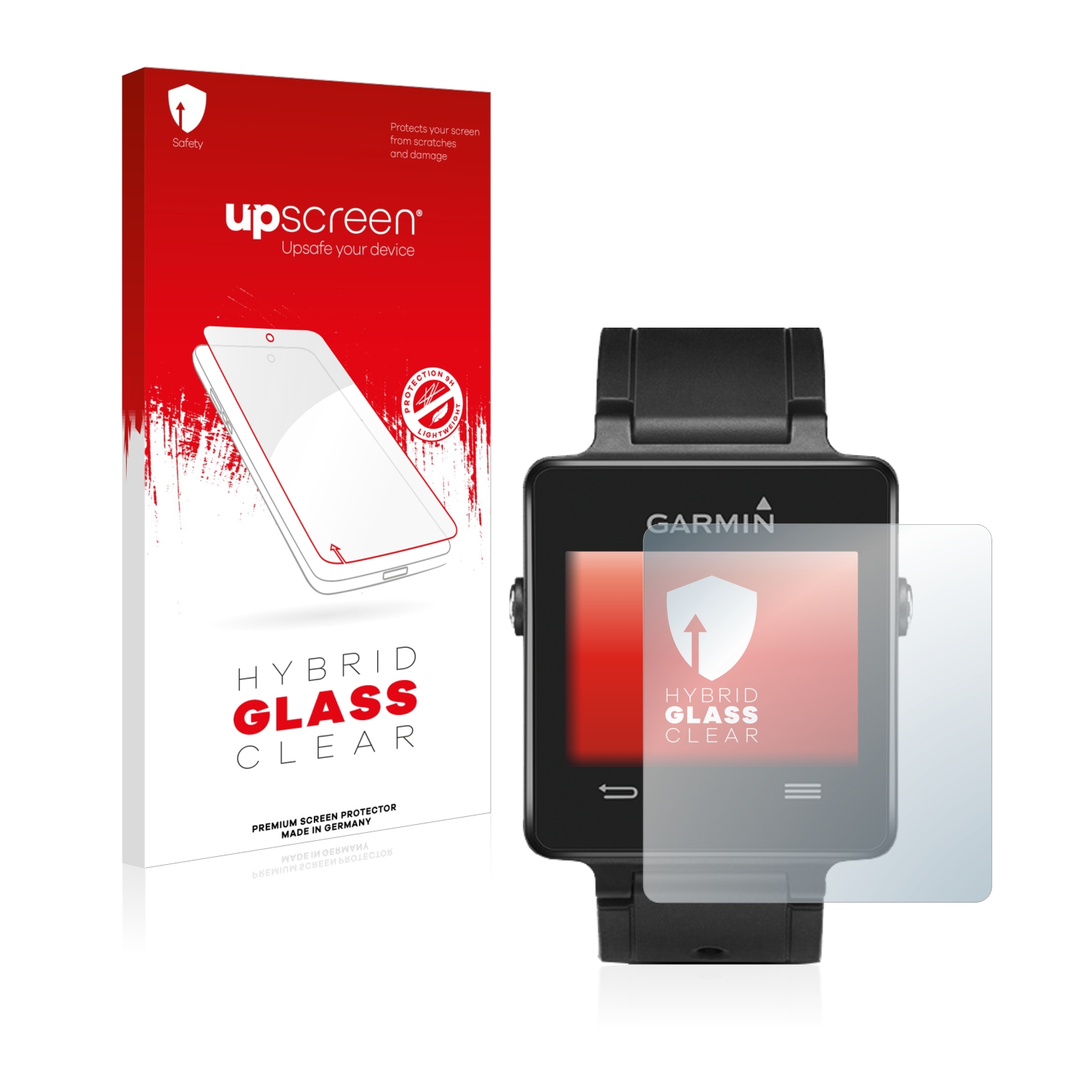 čirá skleněná fólie upscreen Hybrid Glas pro Garmin vivoactive