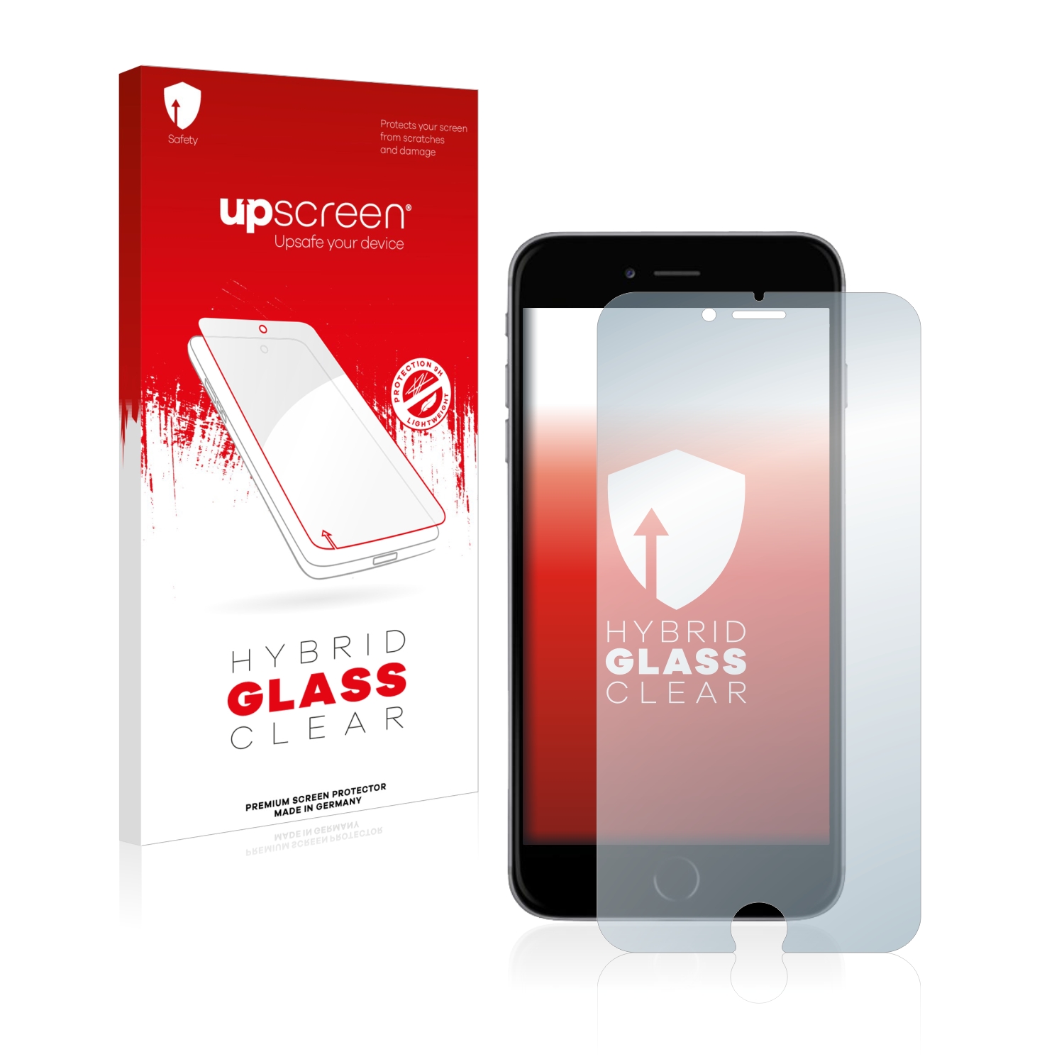 čirá skleněná fólie upscreen Hybrid Glas pro Apple iPhone 6S Plus