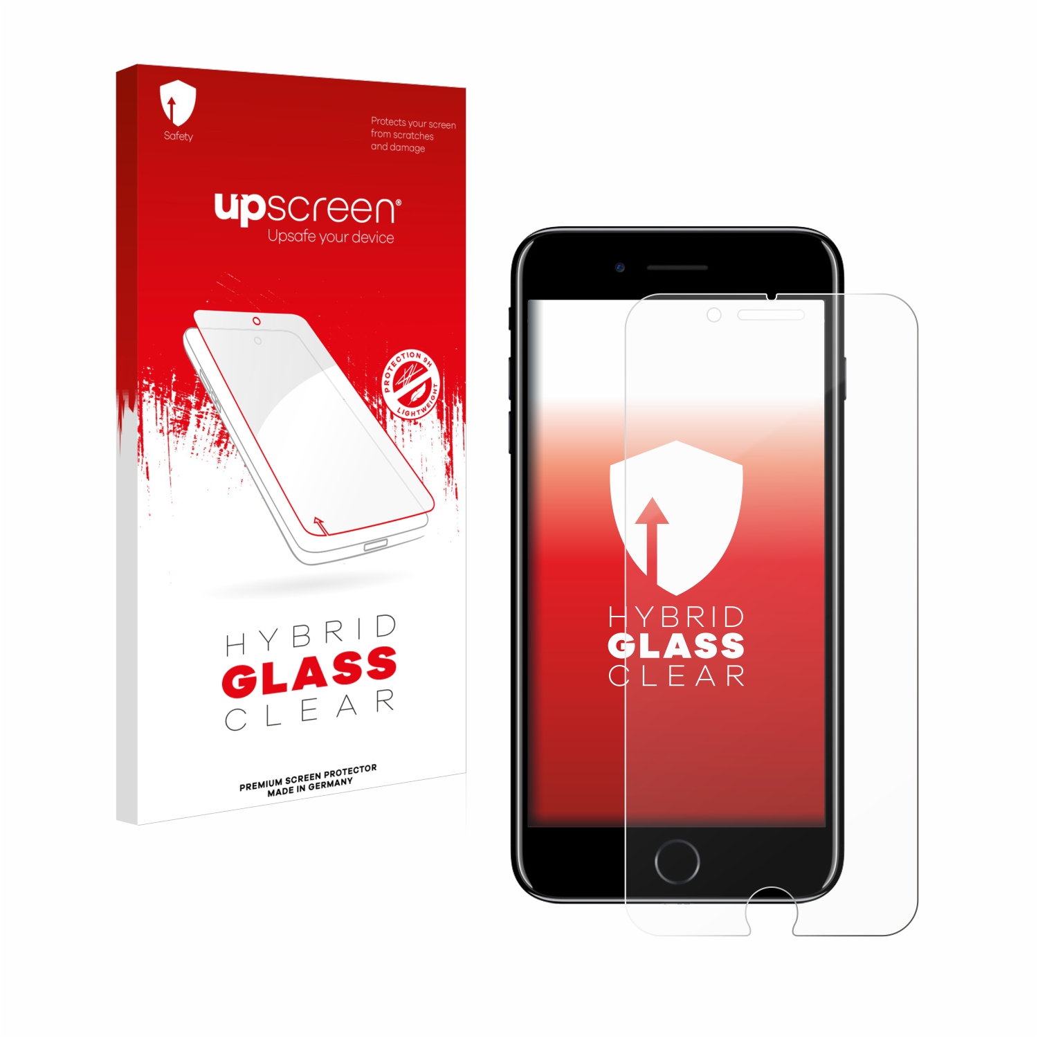 čirá skleněná fólie upscreen Hybrid Glas pro Apple iPhone 7 Plus