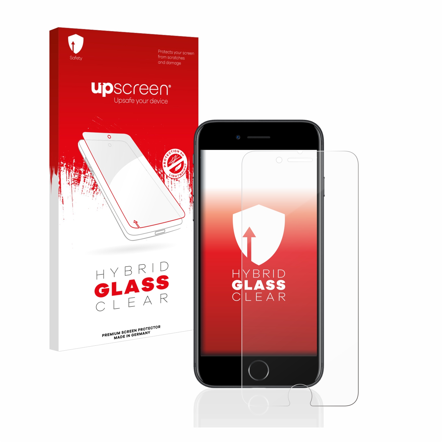 čirá skleněná fólie upscreen Hybrid Glas pro Apple iPhone 7