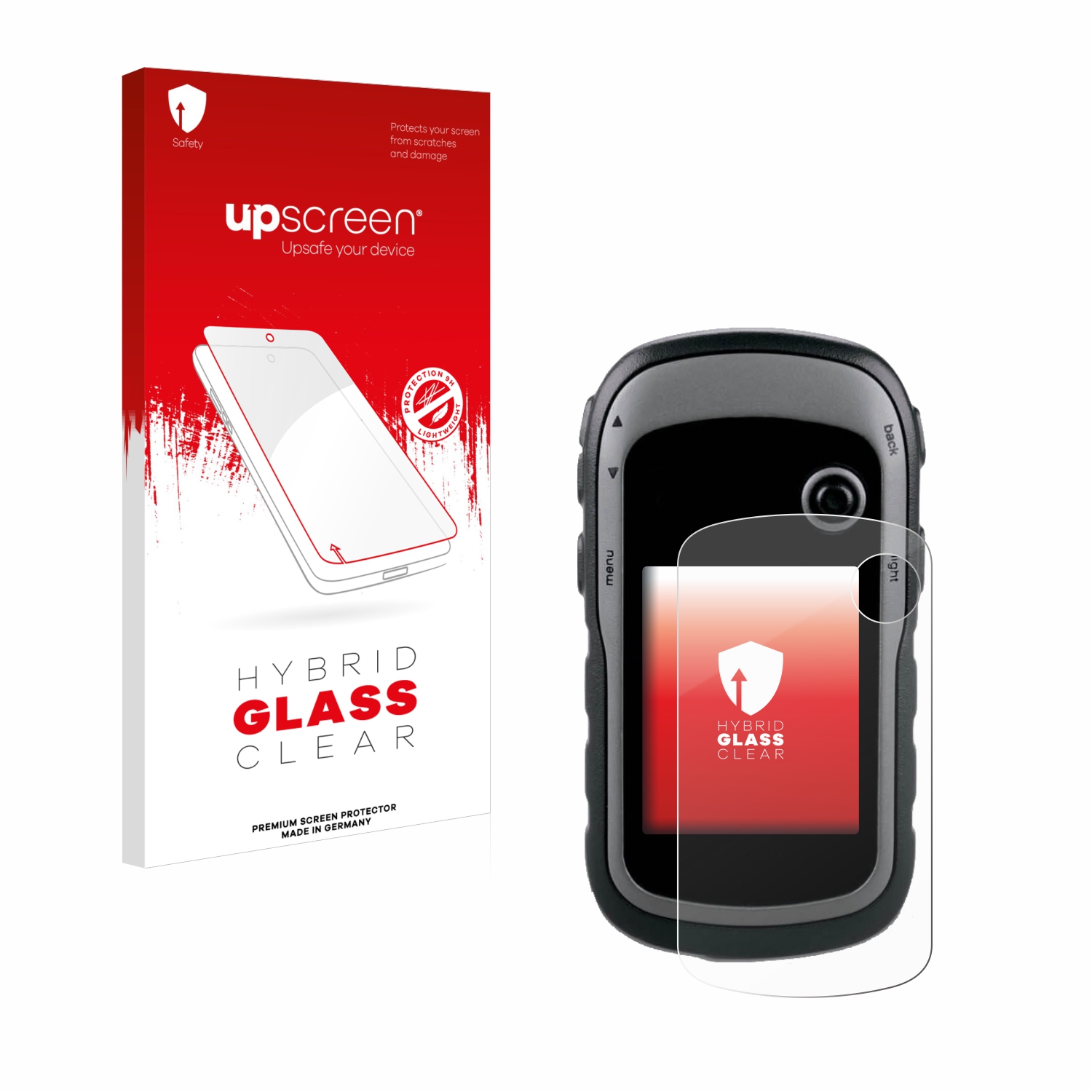 čirá skleněná fólie upscreen Hybrid Glas pro Garmin eTrex 30x