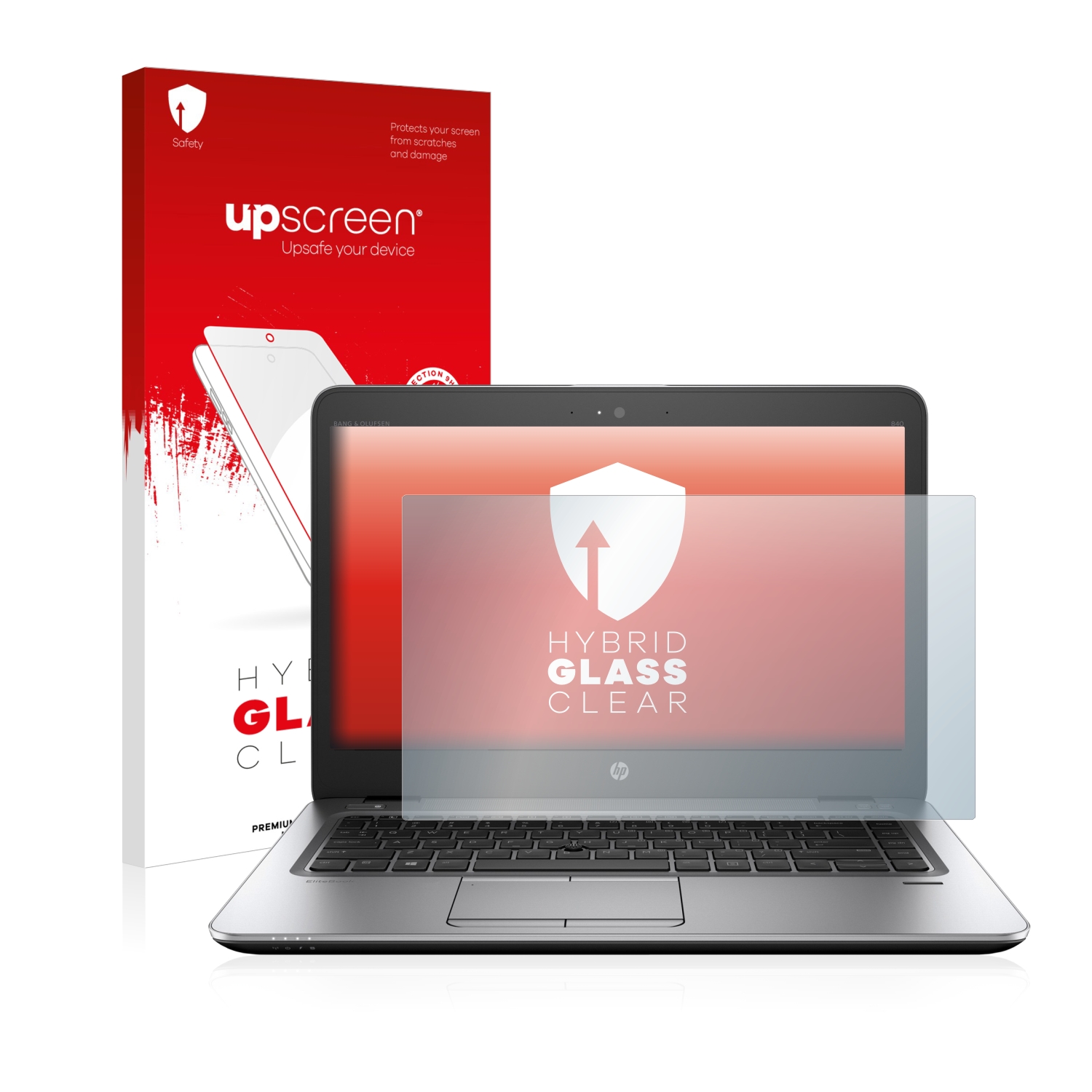 čirá skleněná fólie upscreen Hybrid Glas pro HP EliteBook 840 G3