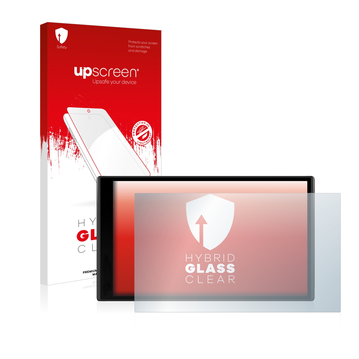 čirá skleněná fólie upscreen Hybrid Glas pro Garmin DriveSmart 61 LMT-D