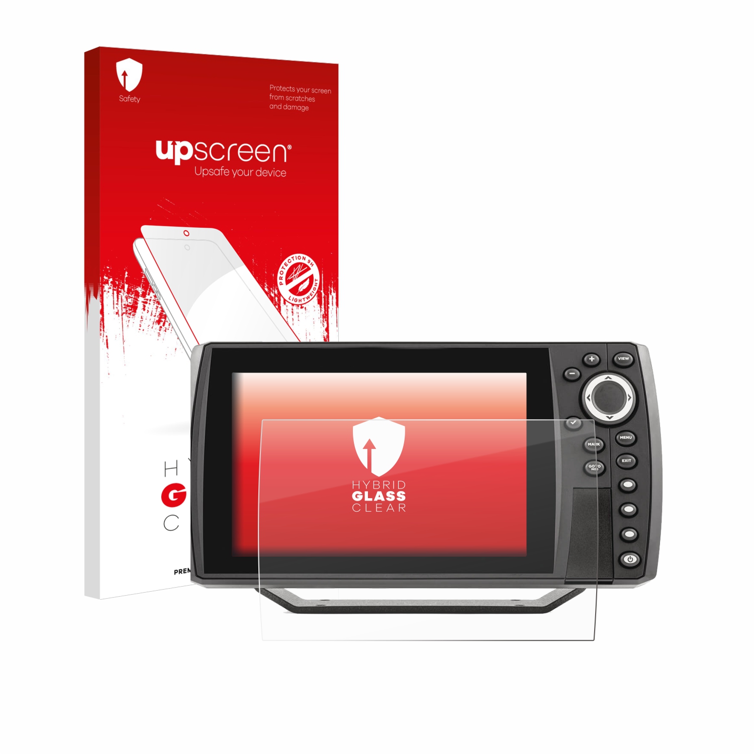 čirá skleněná fólie upscreen Hybrid Glas pro Humminbird Helix 7