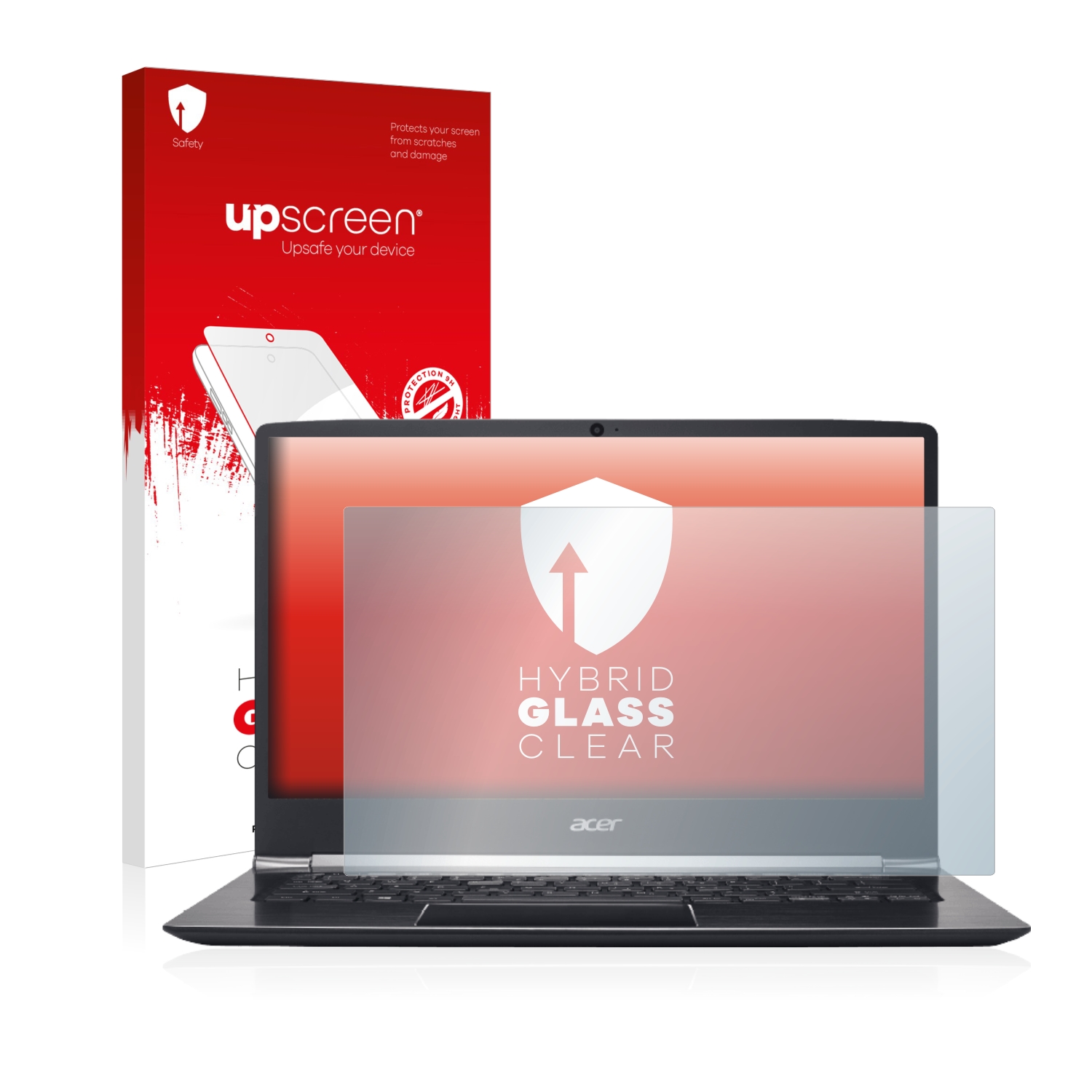 čirá skleněná fólie upscreen Hybrid Glas pro Acer Swift 5 14 2017