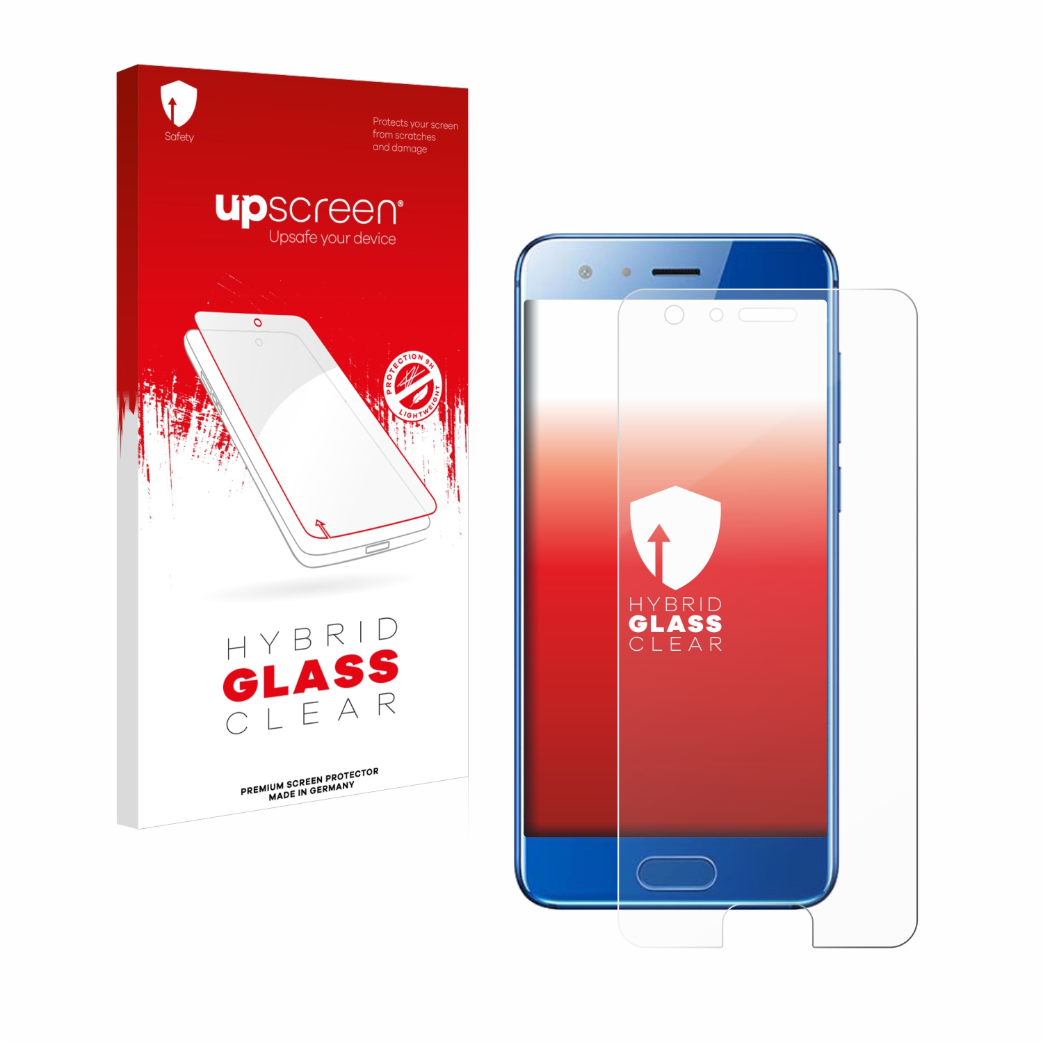 čirá skleněná fólie upscreen Hybrid Glas pro Honor 9