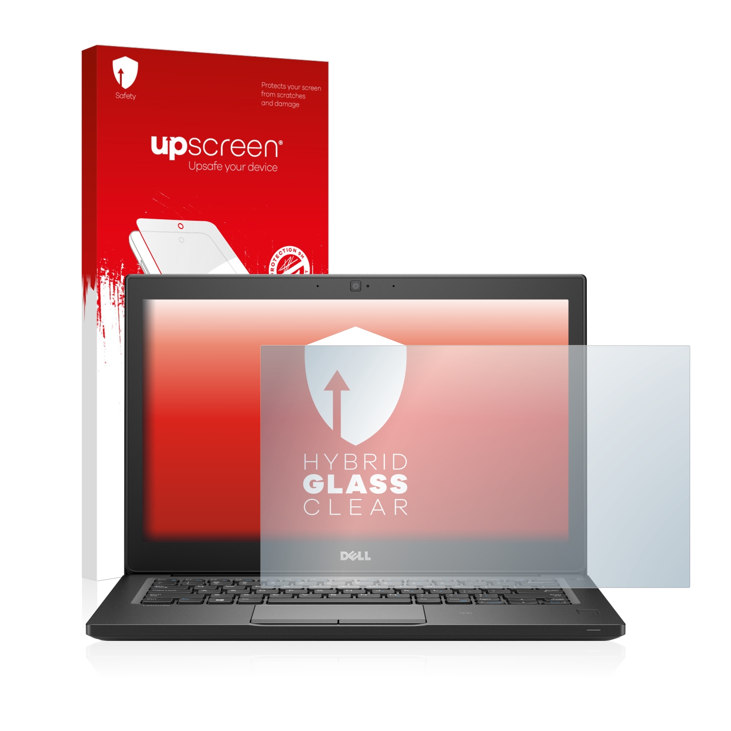 čirá skleněná fólie upscreen Hybrid Glas pro Dell Latitude 7280