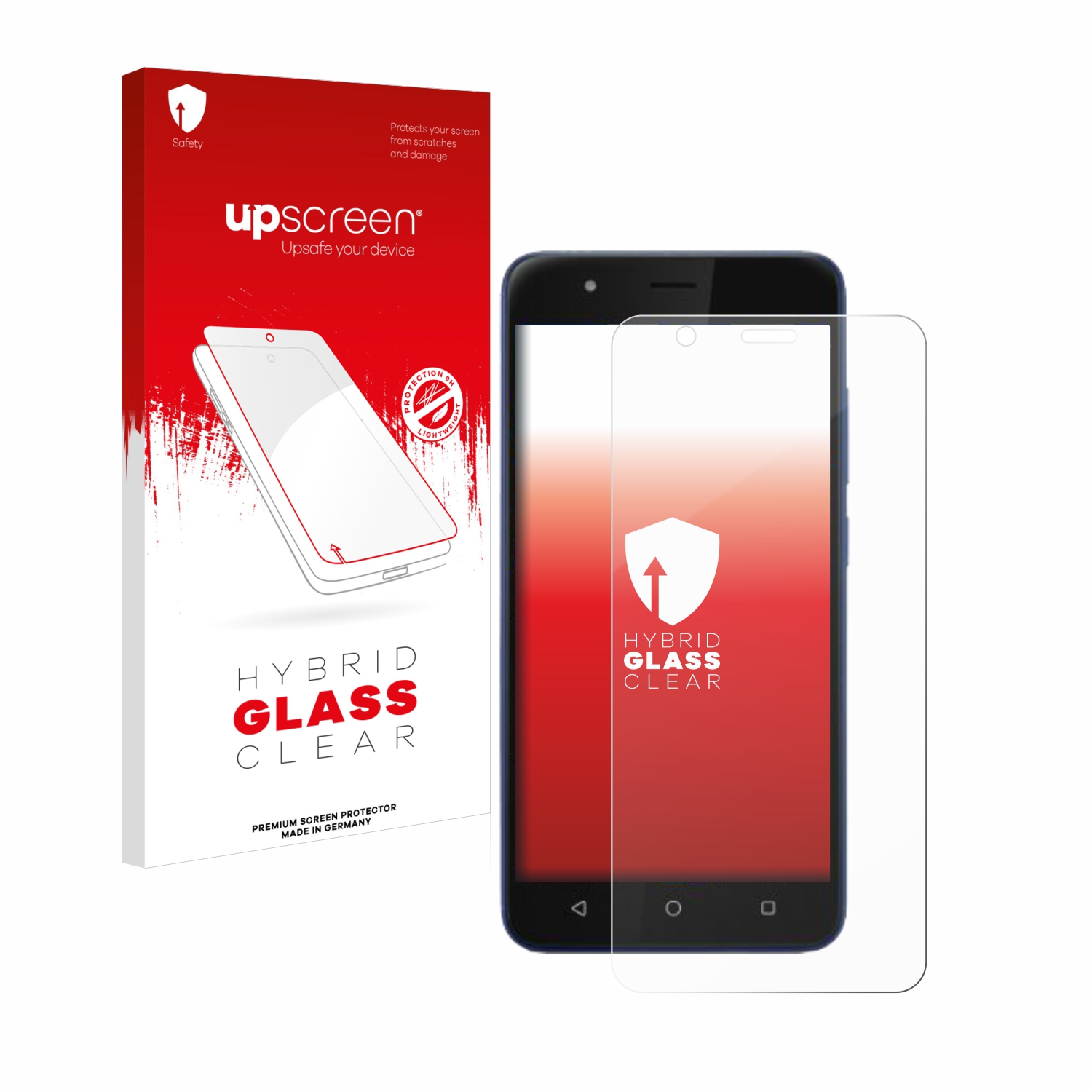 čirá skleněná fólie upscreen Hybrid Glas pro Gigaset GS270