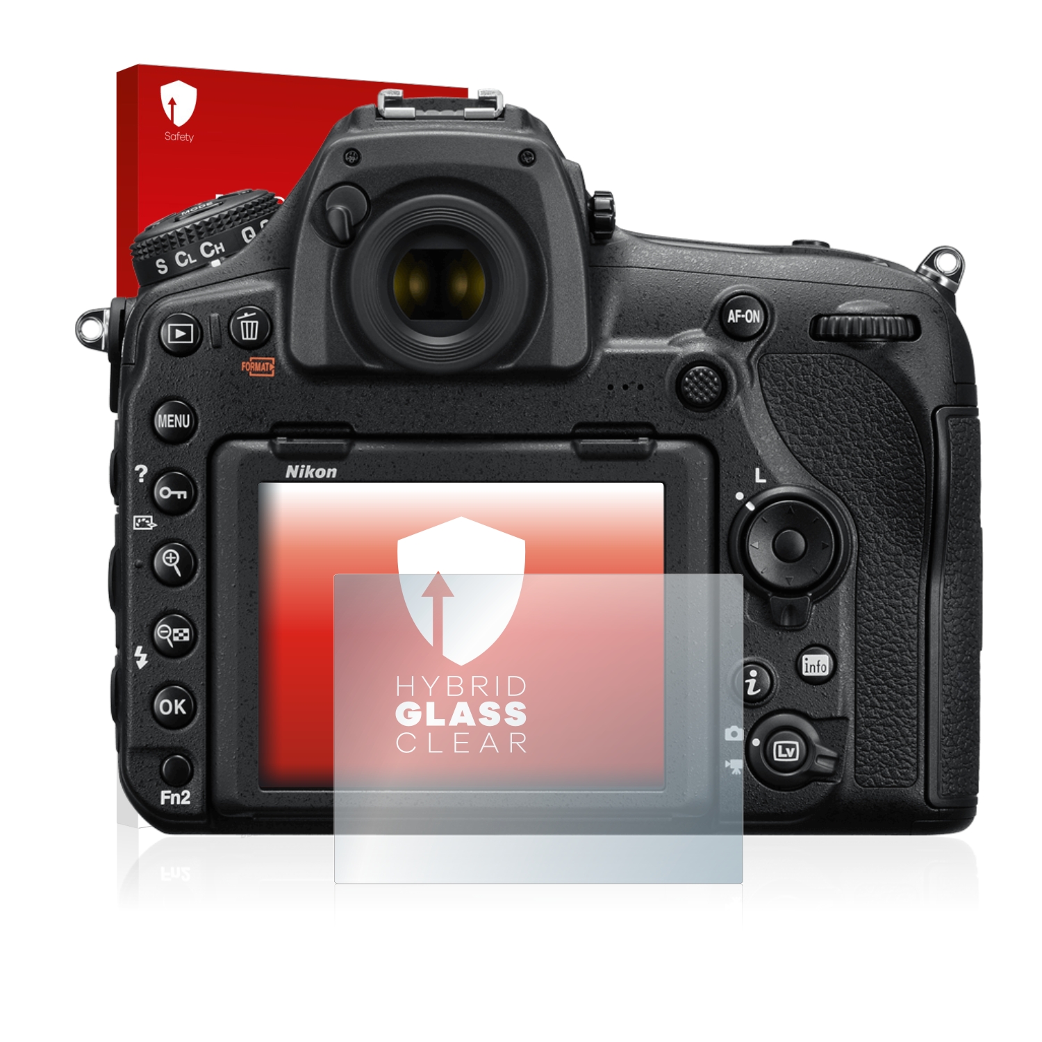 čirá skleněná fólie upscreen Hybrid Glas pro Fujifilm X-E3