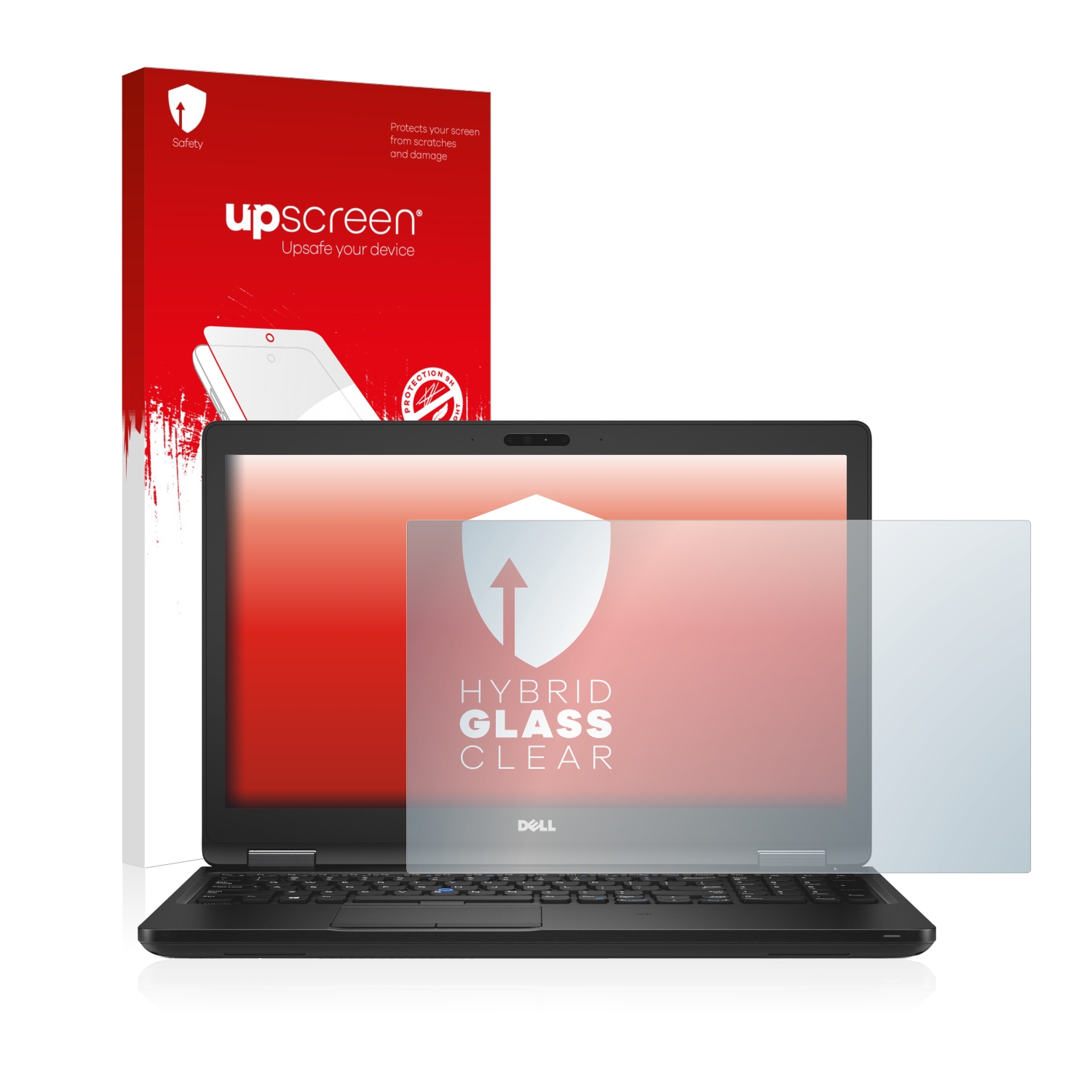 čirá skleněná fólie upscreen Hybrid Glas pro Dell Latitude 5580