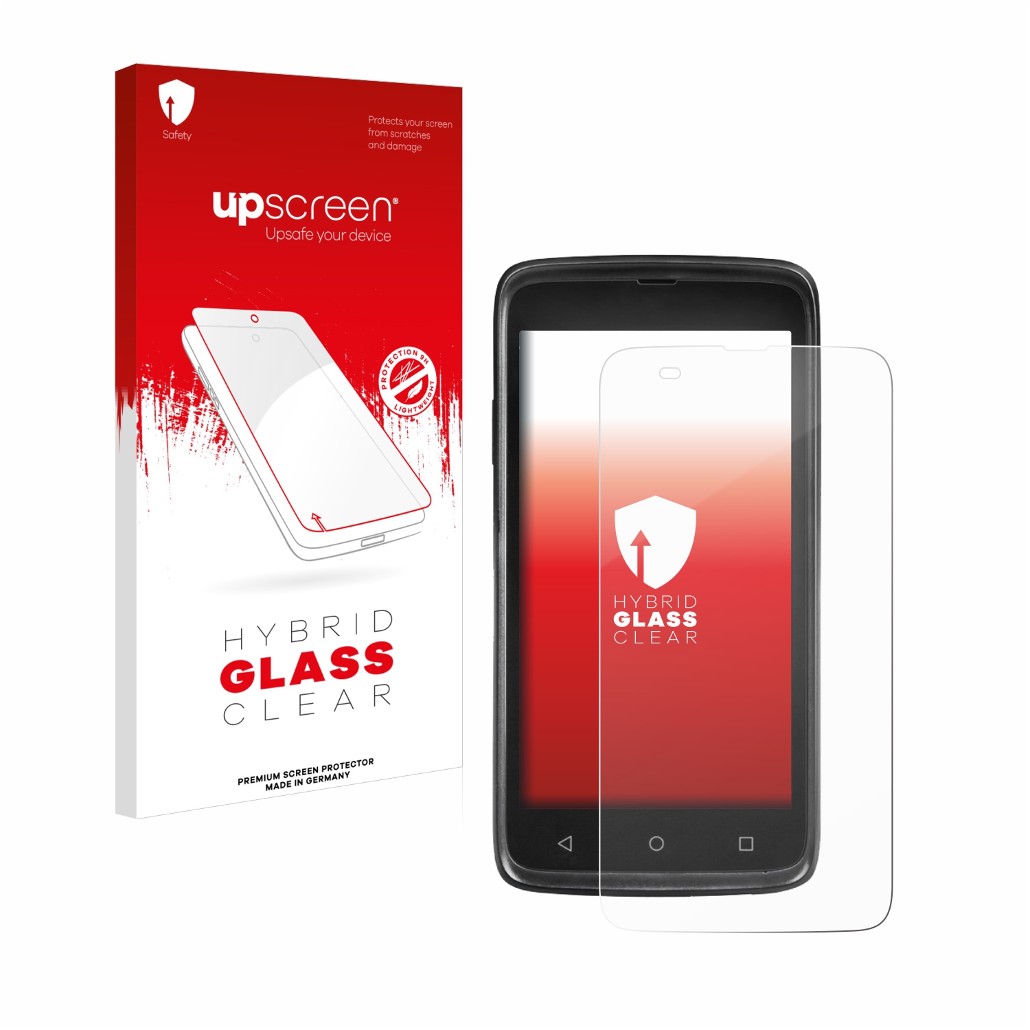 čirá skleněná fólie upscreen Hybrid Glas pro Honeywell ScanPal EDA50