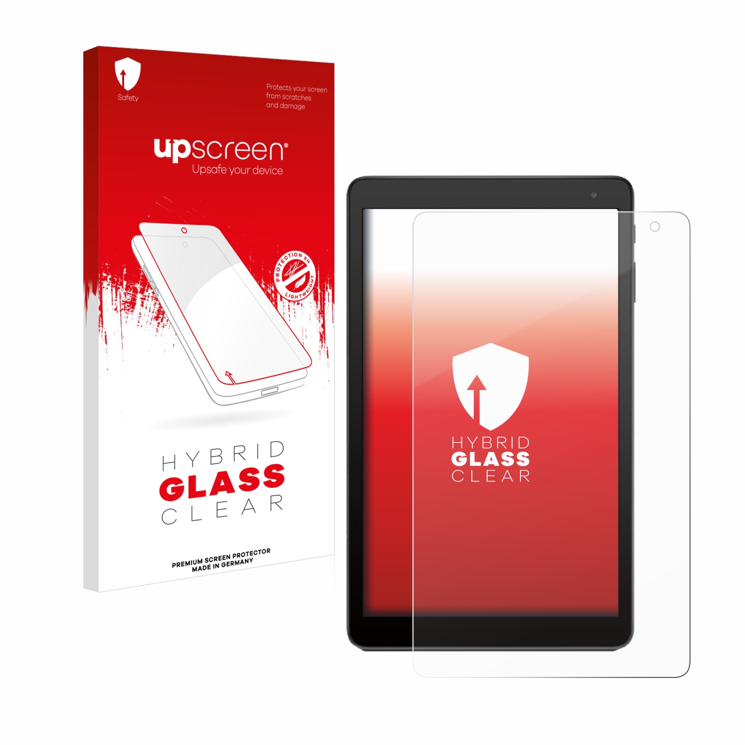 čirá skleněná fólie upscreen Hybrid Glas pro Alcatel 1T 10 8082