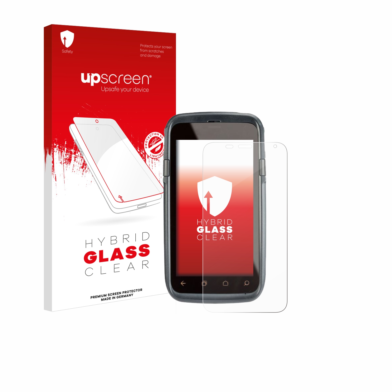 čirá skleněná fólie upscreen Hybrid Glas pro Honeywell Dolphin CT60
