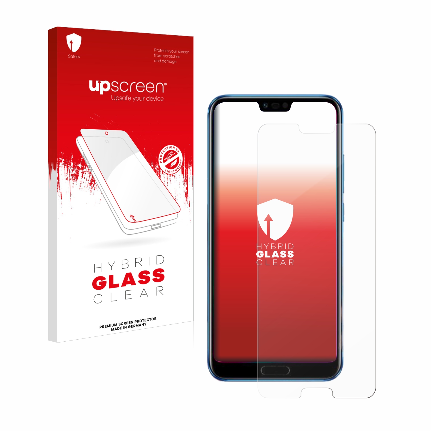 čirá skleněná fólie upscreen Hybrid Glas pro Honor 10
