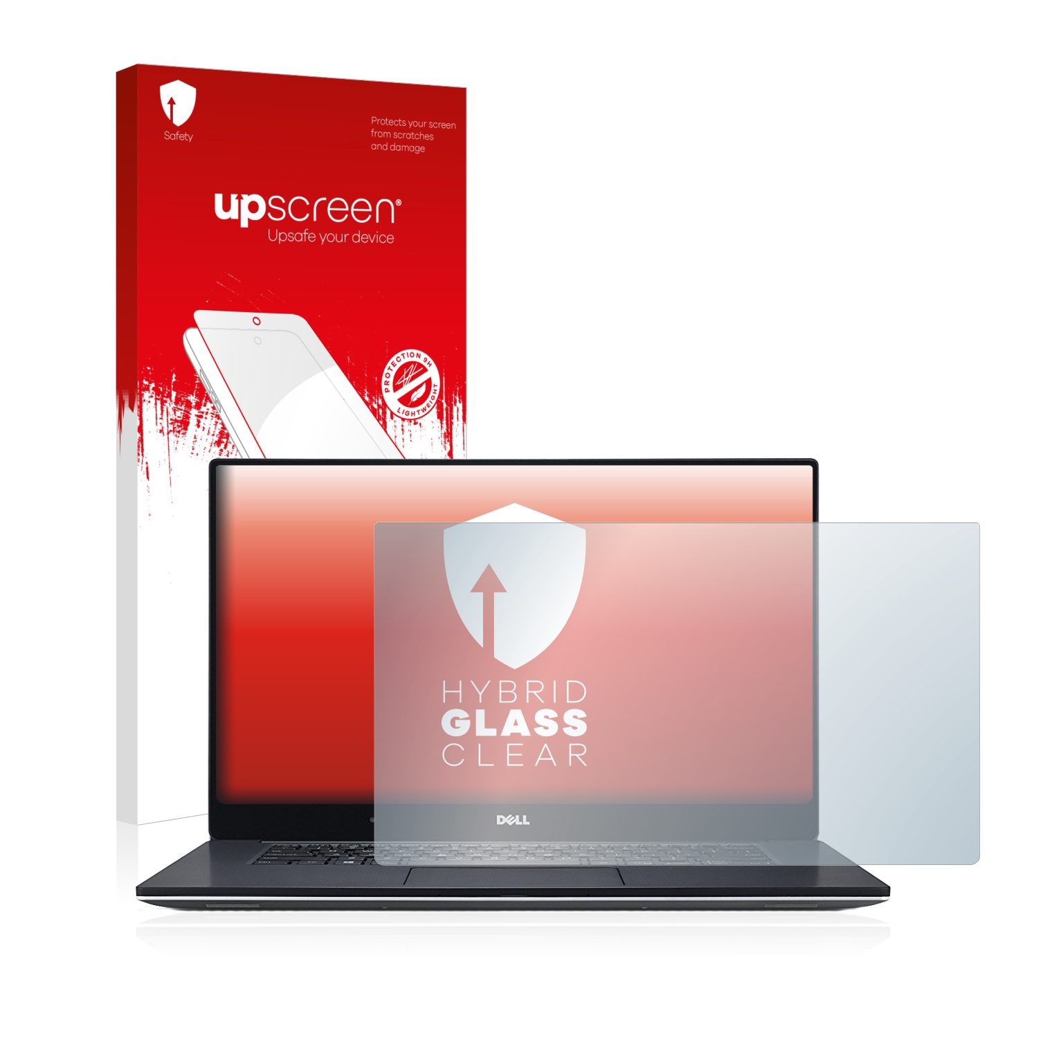 čirá skleněná fólie upscreen Hybrid Glas pro Dell XPS 15 9560