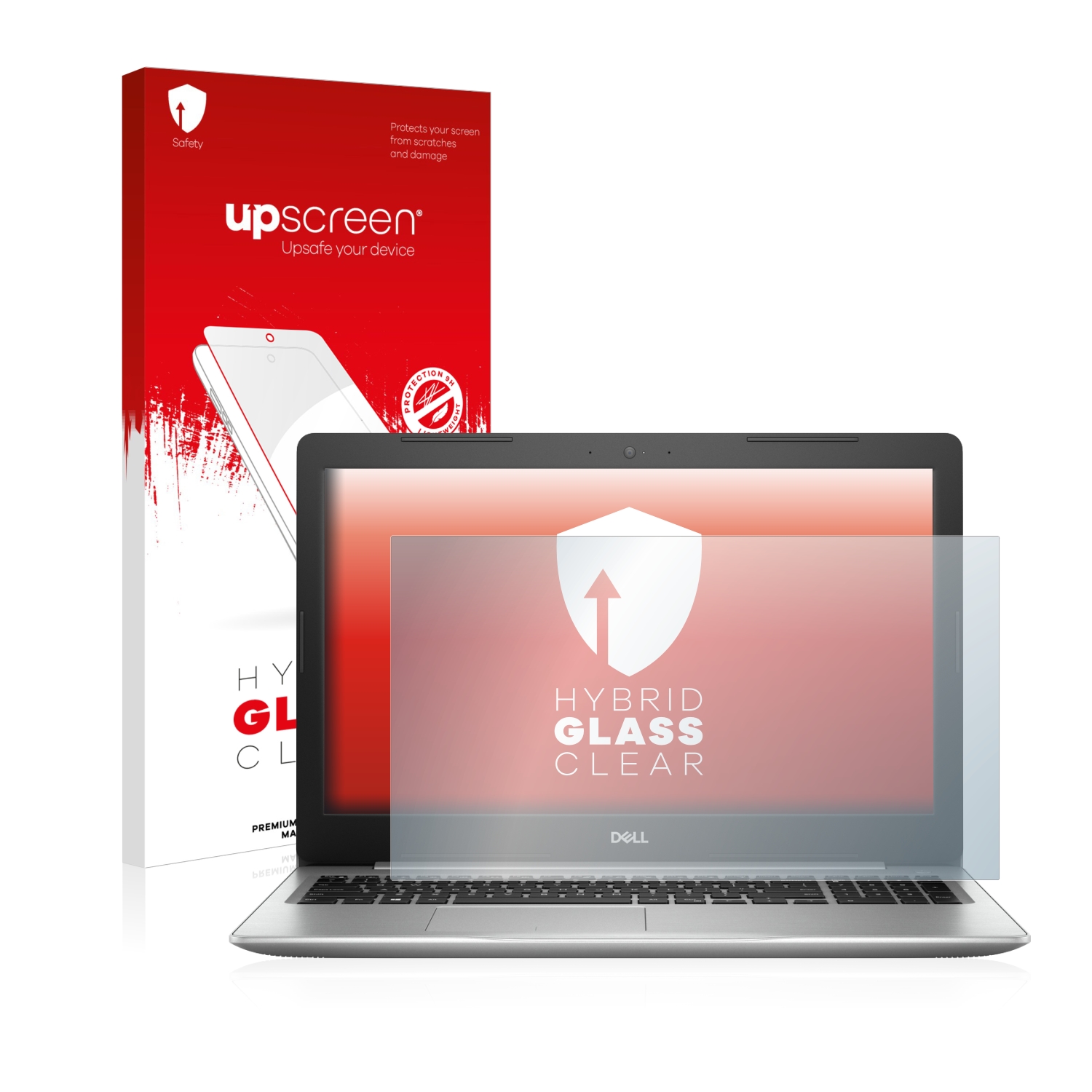 čirá skleněná fólie upscreen Hybrid Glas pro Dell Latitude 7390