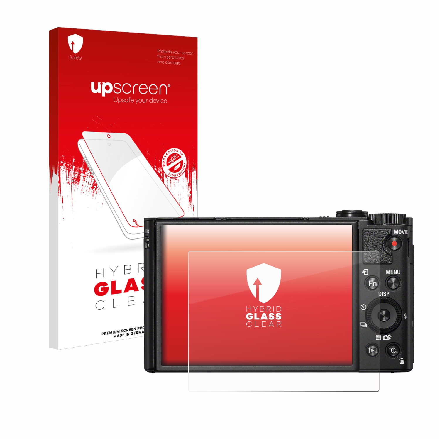 čirá skleněná fólie upscreen Hybrid Glas pro Sony Cyber-Shot DSC-HX99