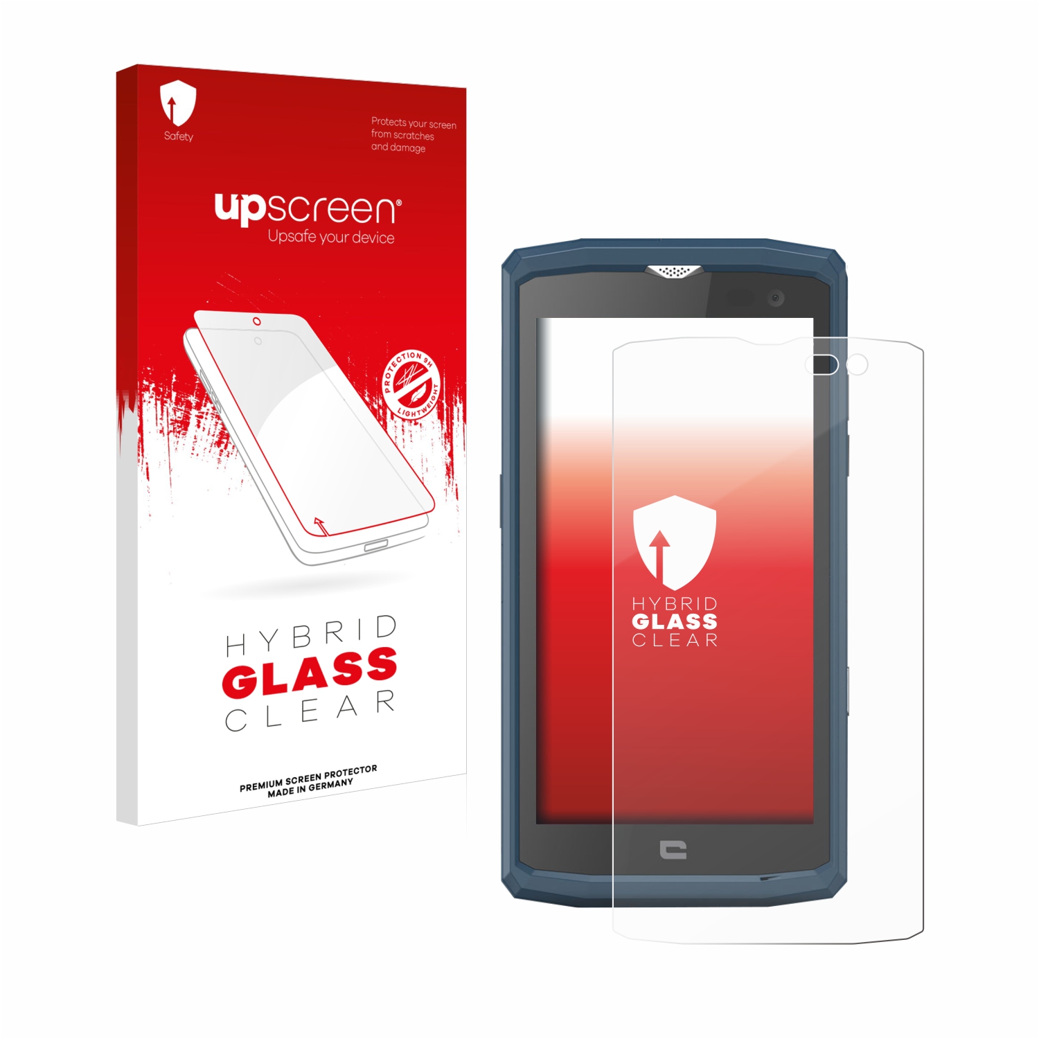 čirá skleněná fólie upscreen Hybrid Glas pro Crosscall Core X3