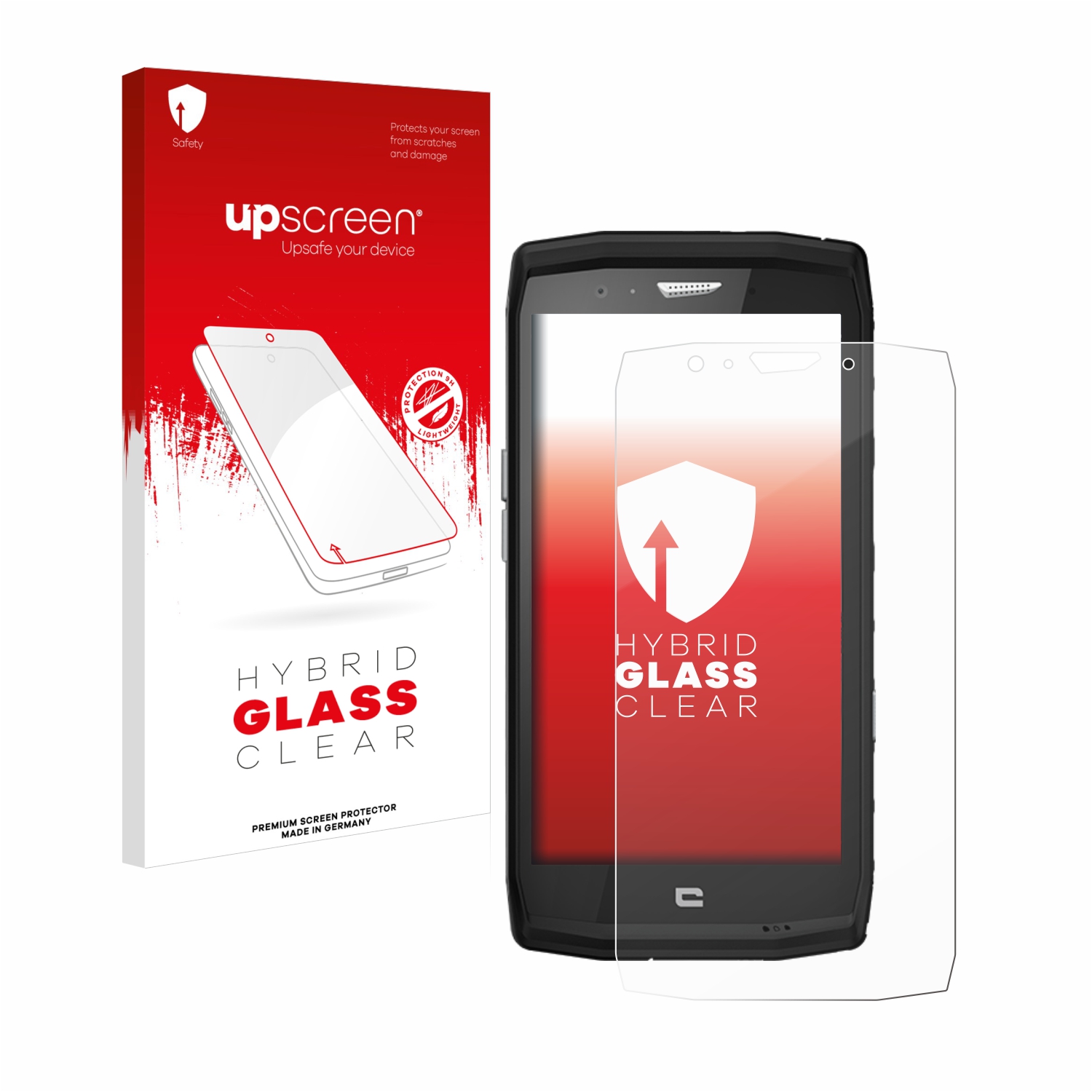 čirá skleněná fólie upscreen Hybrid Glas pro Crosscall Trekker X4