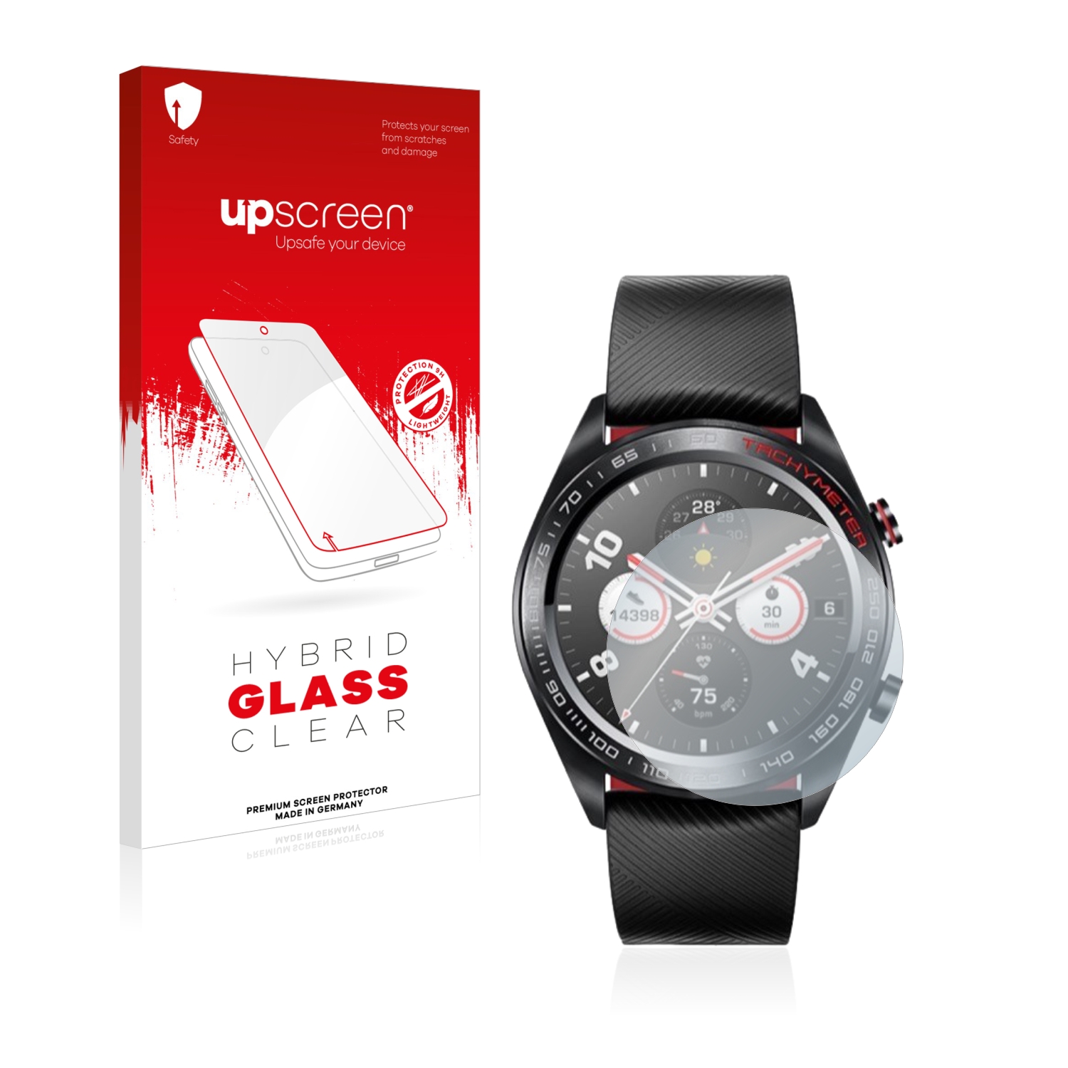čirá skleněná fólie upscreen Hybrid Glas pro Honor Watch Magic