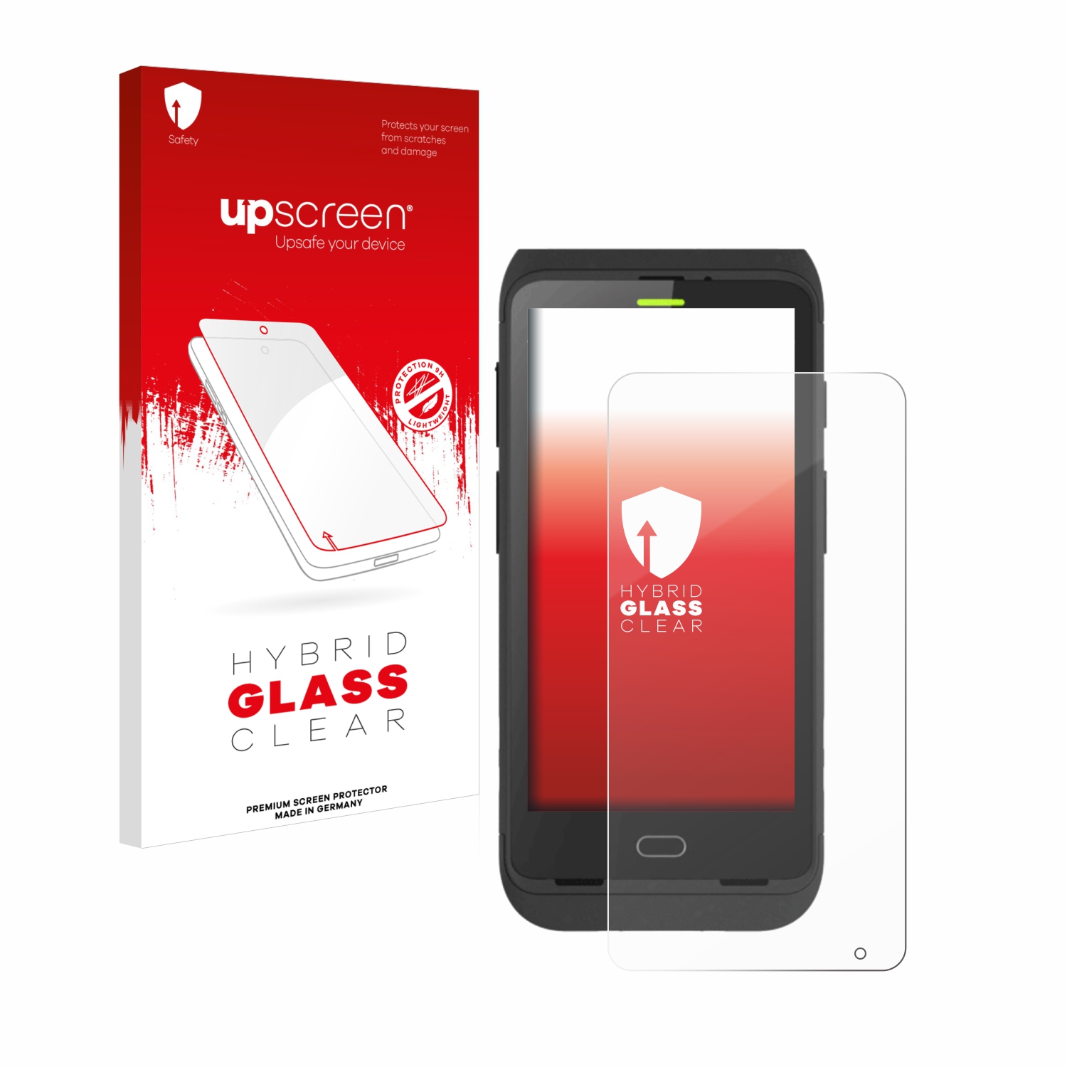 čirá skleněná fólie upscreen Hybrid Glas pro Honeywell Dolphin CT40