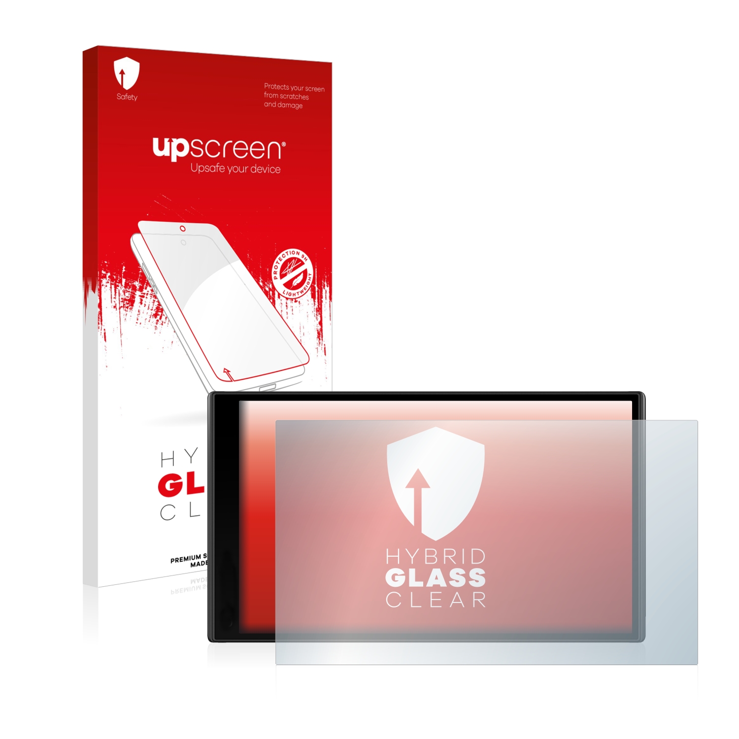 čirá skleněná fólie upscreen Hybrid Glas pro Garmin DriveSmart 65