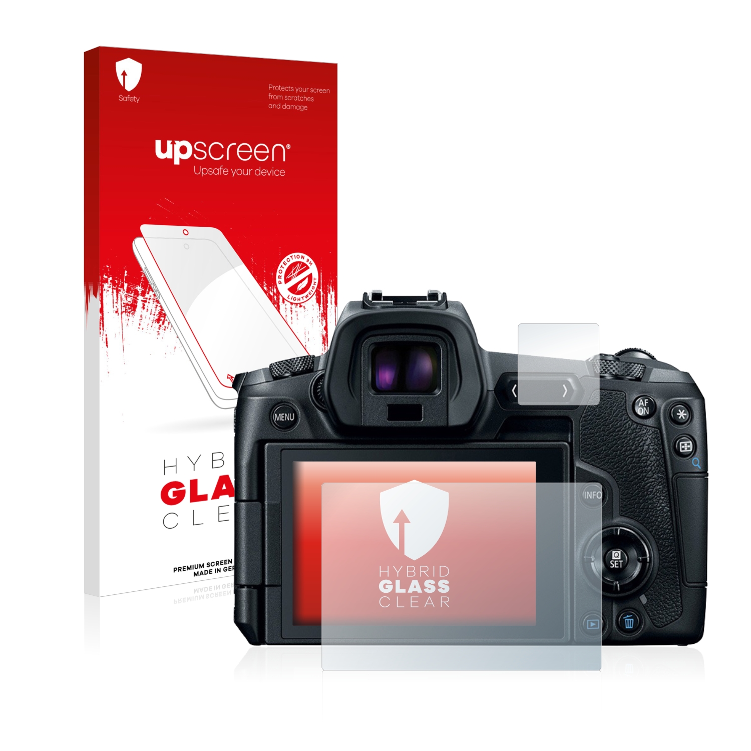 čirá skleněná fólie upscreen Hybrid Glas pro Canon EOS R