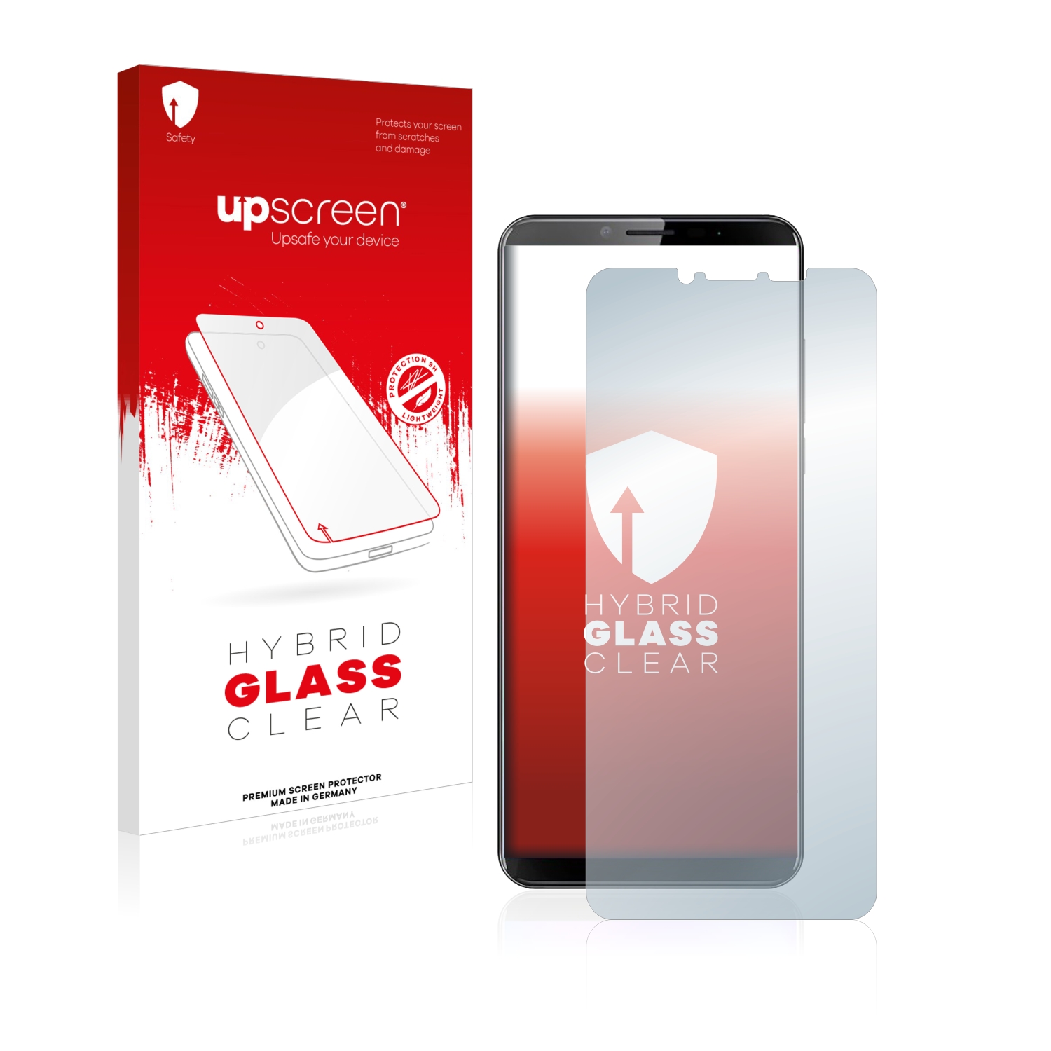 čirá skleněná fólie upscreen Hybrid Glas pro Cubot X19