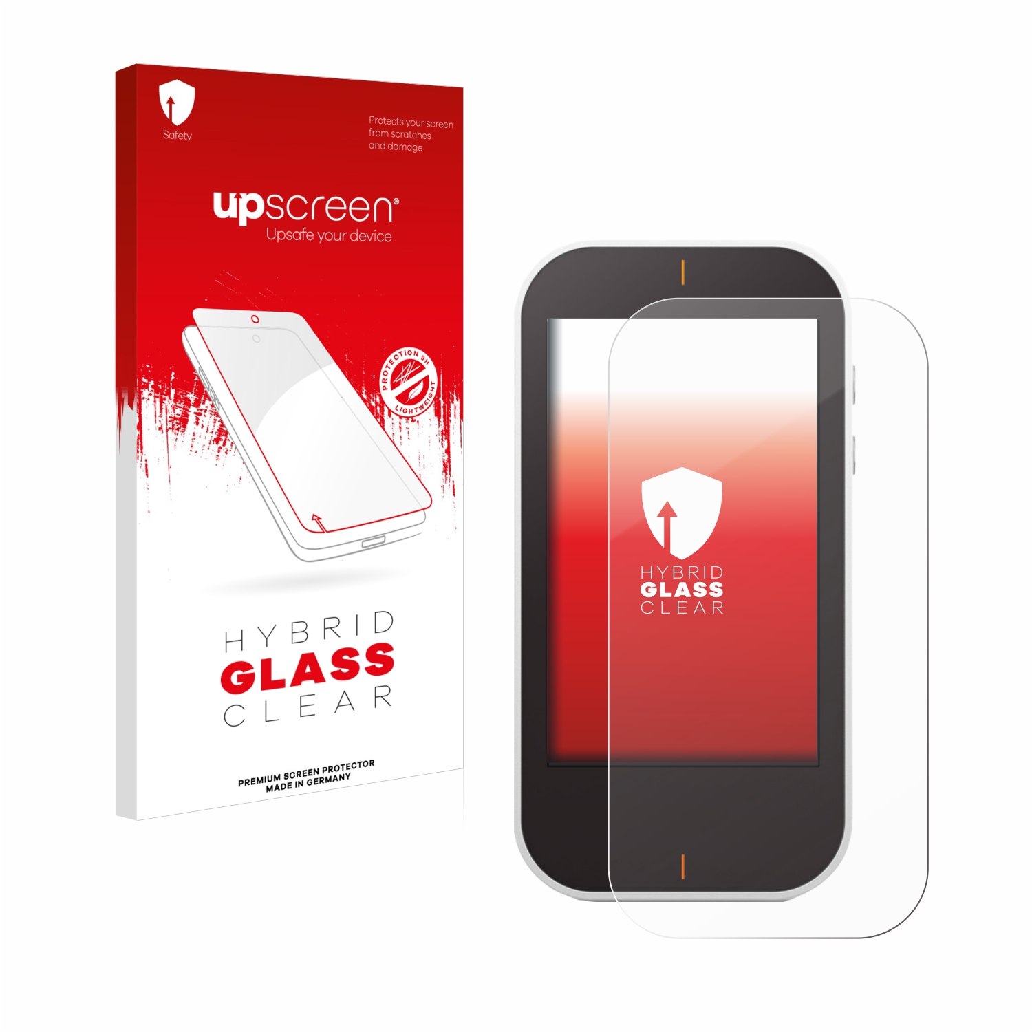 čirá skleněná fólie upscreen Hybrid Glas pro Garmin Approach G80