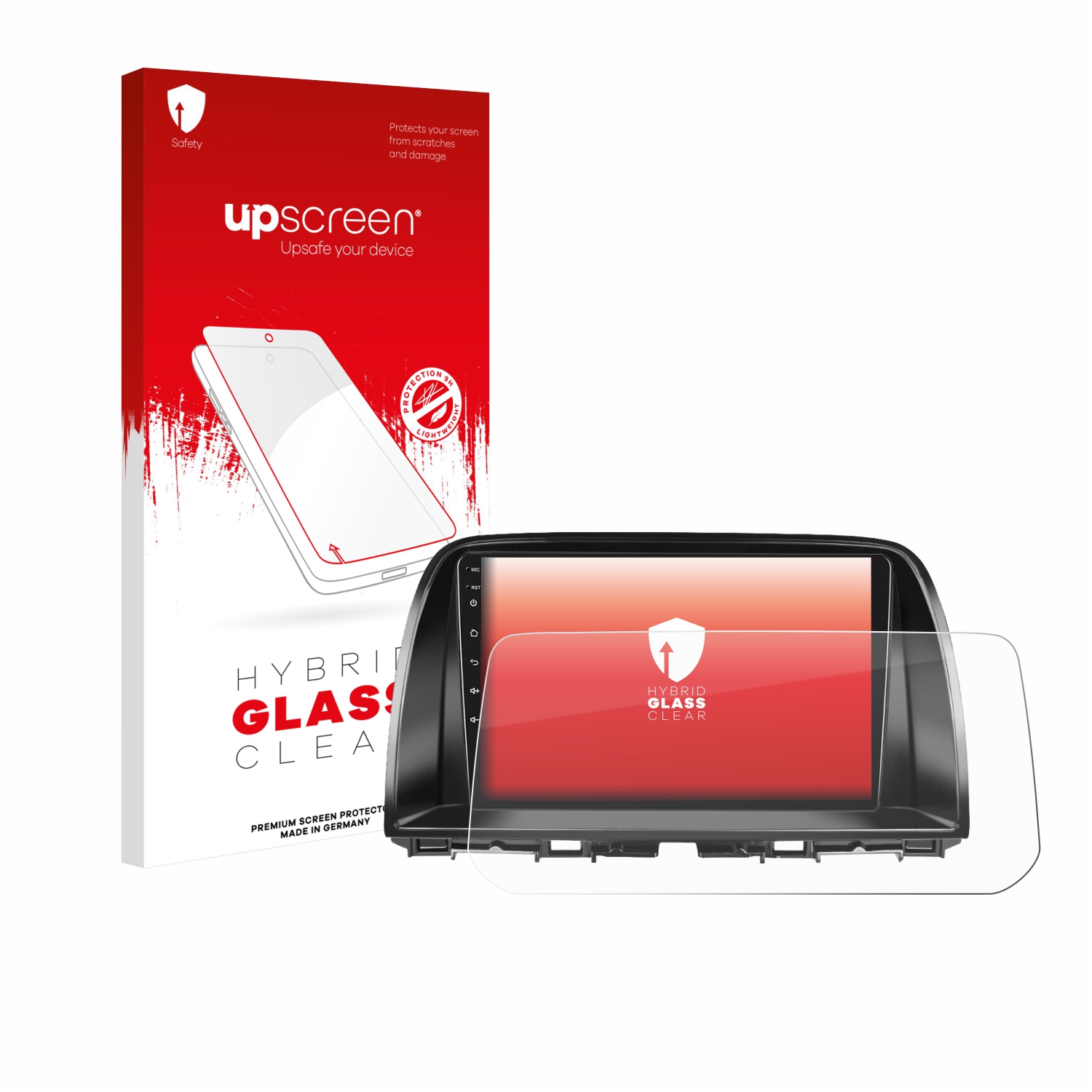 čirá skleněná fólie upscreen Hybrid Glas pro Mazda CX-5 2017 Infotainment System