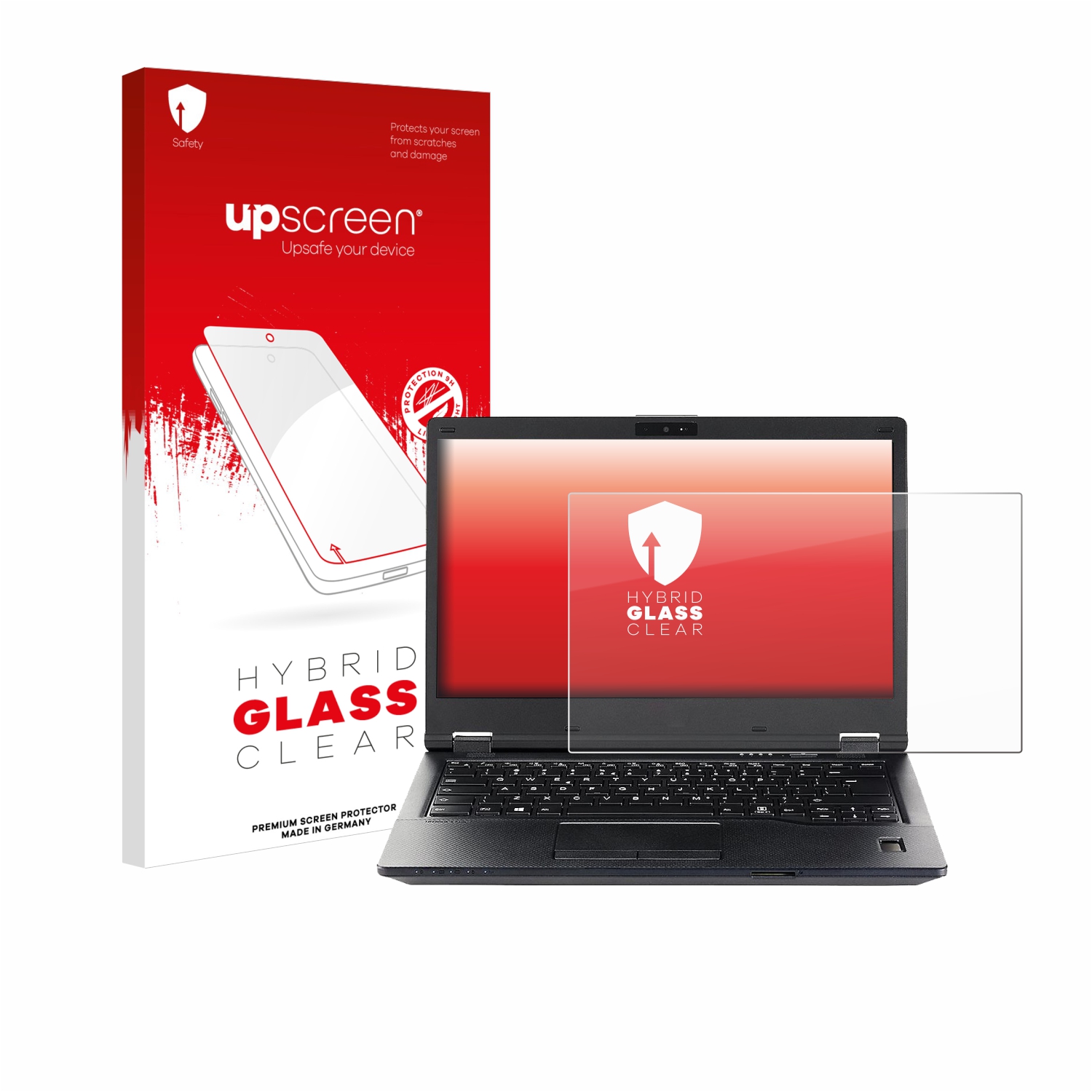 čirá skleněná fólie upscreen Hybrid Glas pro Fujitsu Lifebook U748