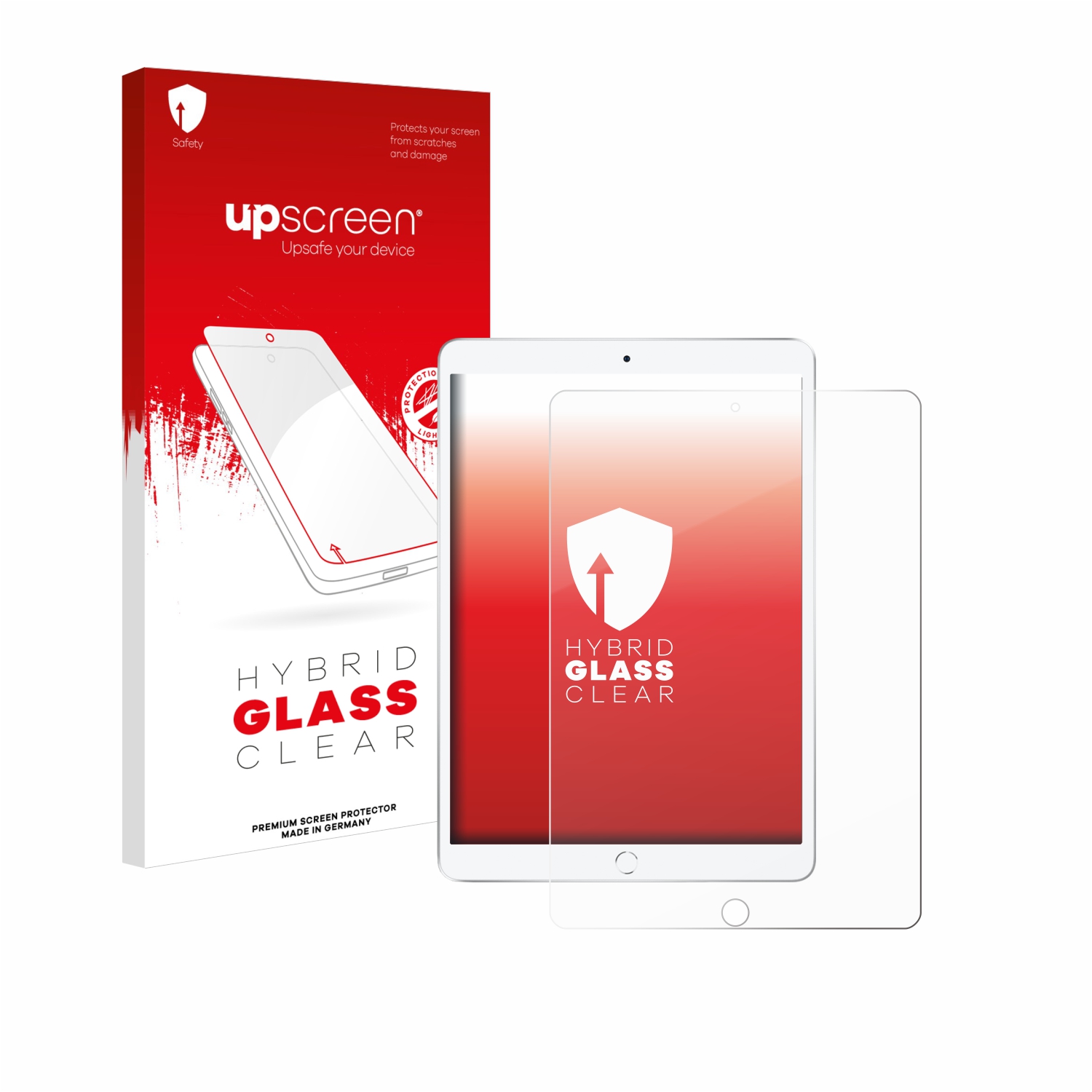 čirá skleněná fólie upscreen Hybrid Glas pro Apple iPad Air 2019 (3. Gen.)