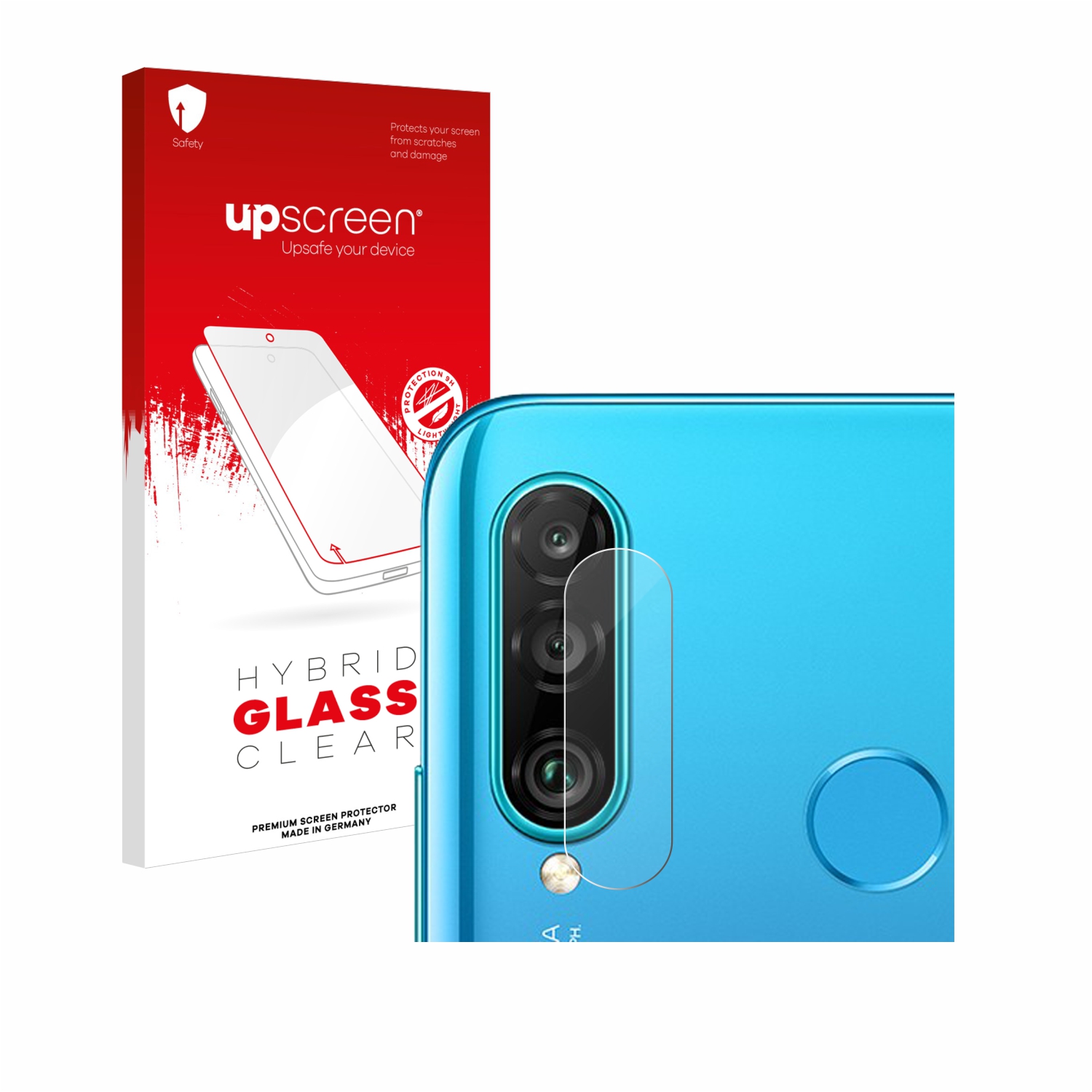 čirá skleněná fólie upscreen Hybrid Glas pro Huawei P30 lite (pouze kamera)