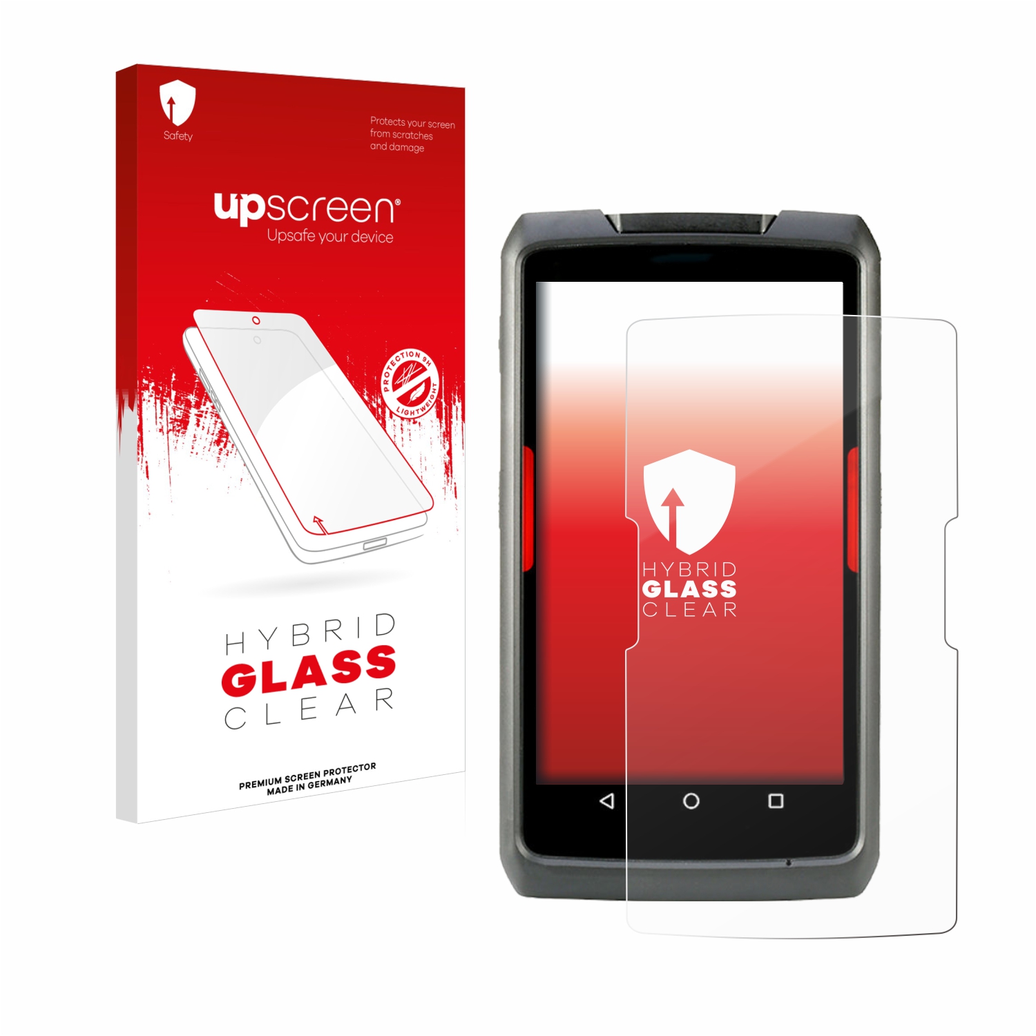 čirá skleněná fólie upscreen Hybrid Glas pro Honeywell ScanPal EDA70