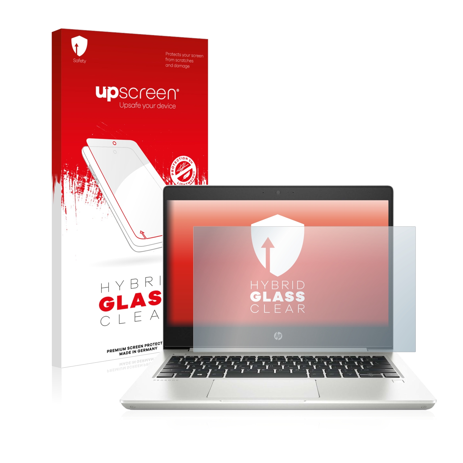 čirá skleněná fólie upscreen Hybrid Glas pro HP ProBook 430 G6 Non-Touch