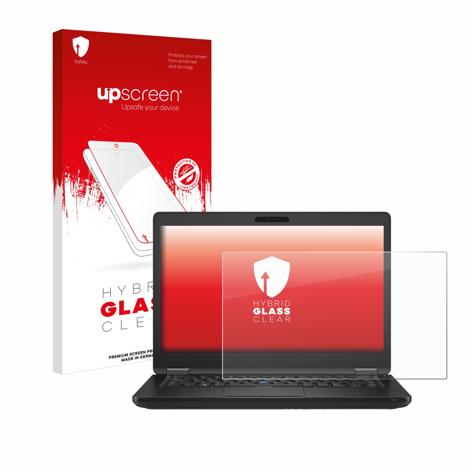 čirá skleněná fólie upscreen Hybrid Glas pro Dell Latitude 5490 Non-Touch