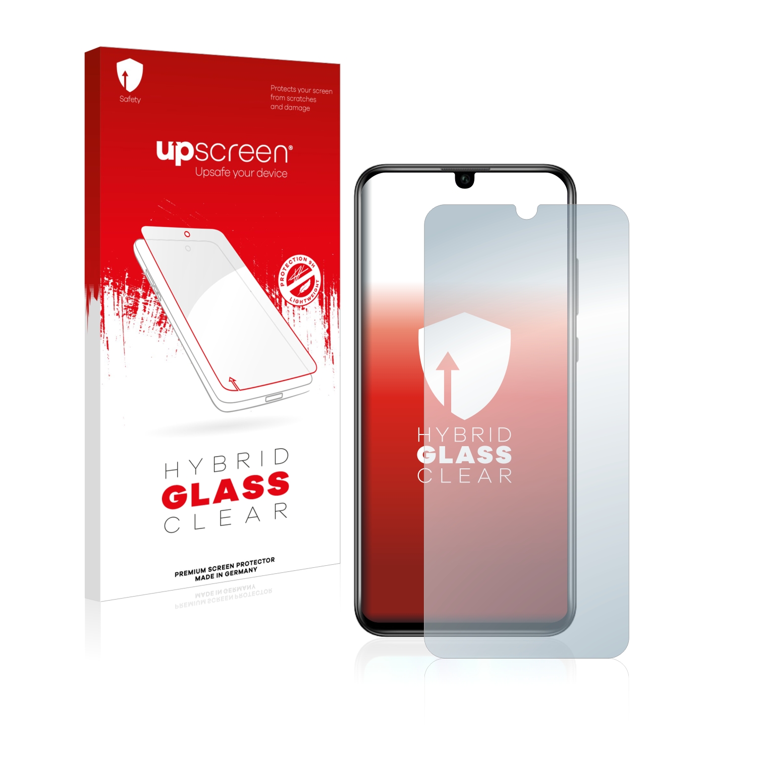 čirá skleněná fólie upscreen Hybrid Glas pro Honor 20 Lite