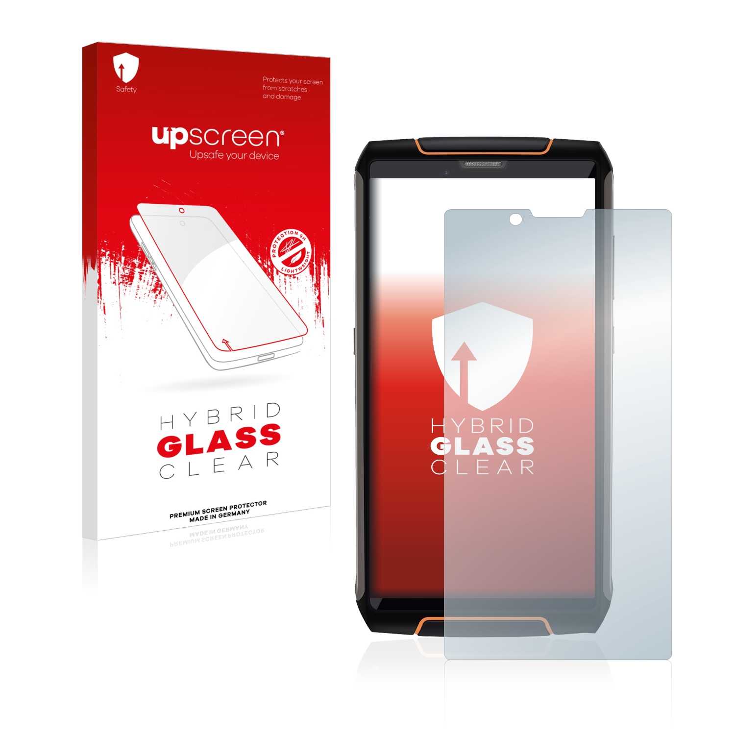 čirá skleněná fólie upscreen Hybrid Glas pro Cubot King Kong 3