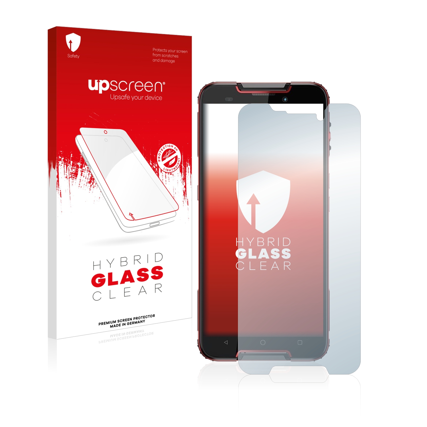 čirá skleněná fólie upscreen Hybrid Glas pro Cubot Quest