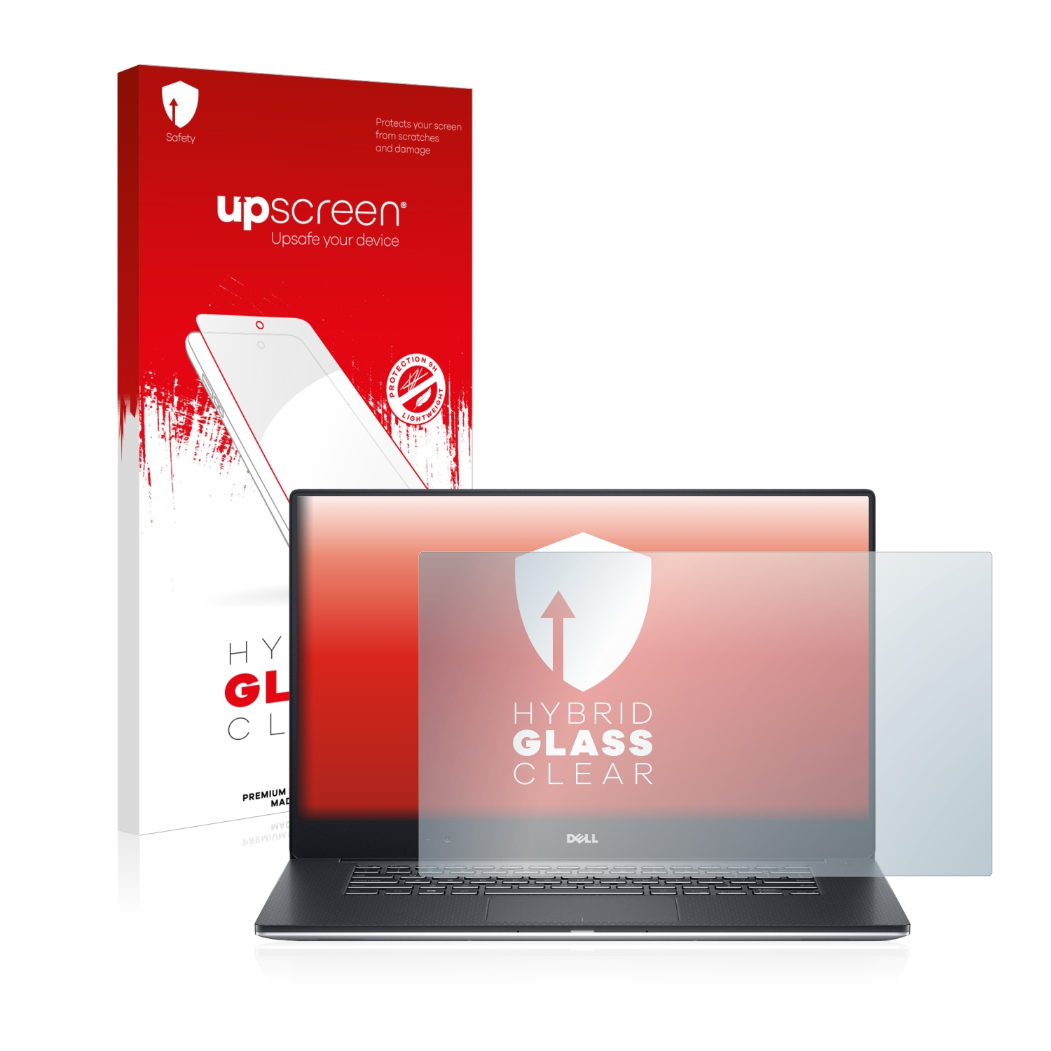 čirá skleněná fólie upscreen Hybrid Glas pro Dell Precision 5520 HD Non-Touch