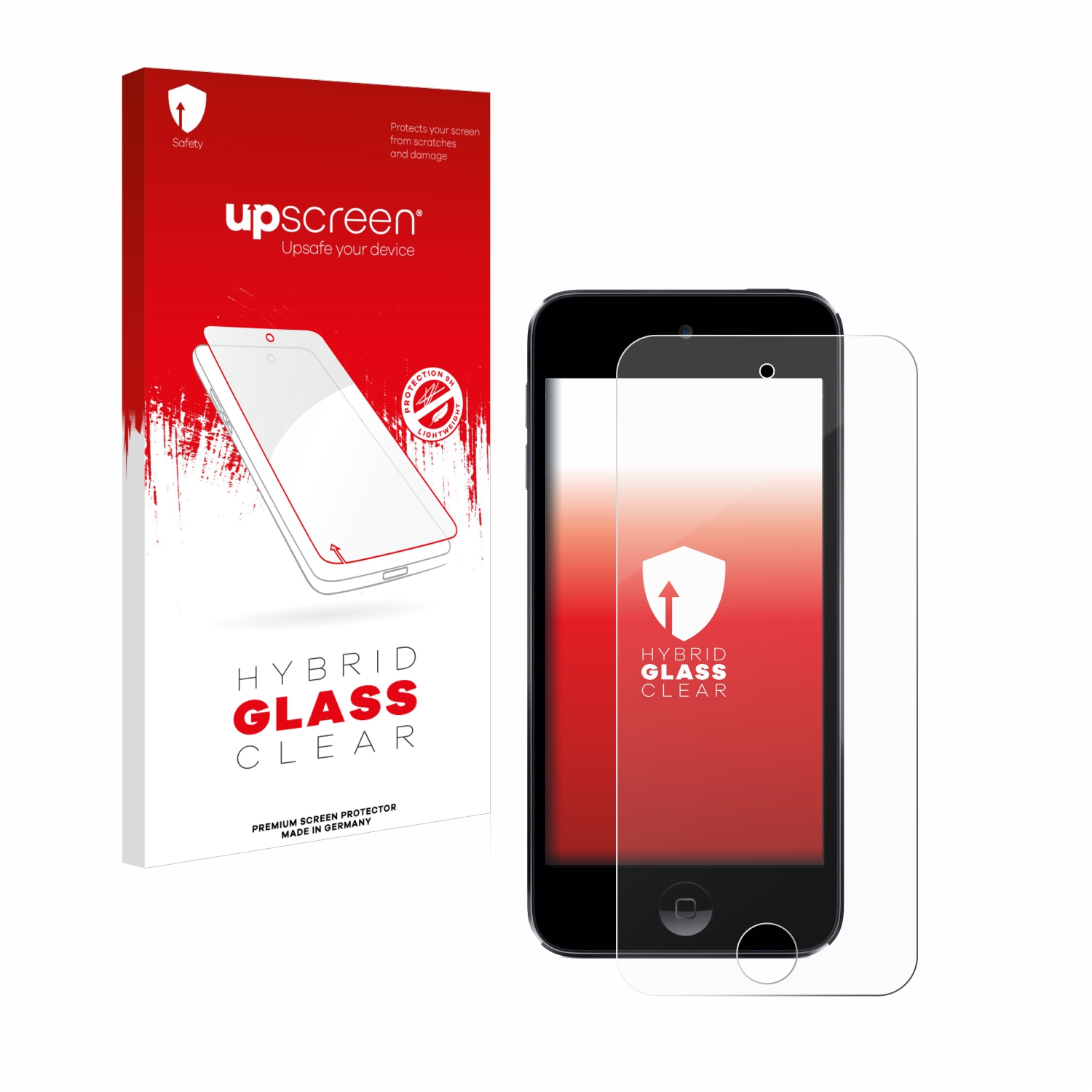 čirá skleněná fólie upscreen Hybrid Glas pro Apple iPod Touch (7. Gen.)