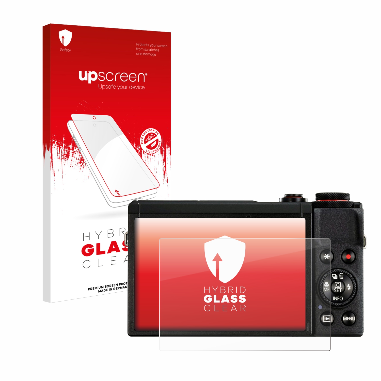 čirá skleněná fólie upscreen Hybrid Glas pro Canon PowerShot G7 X Mark III