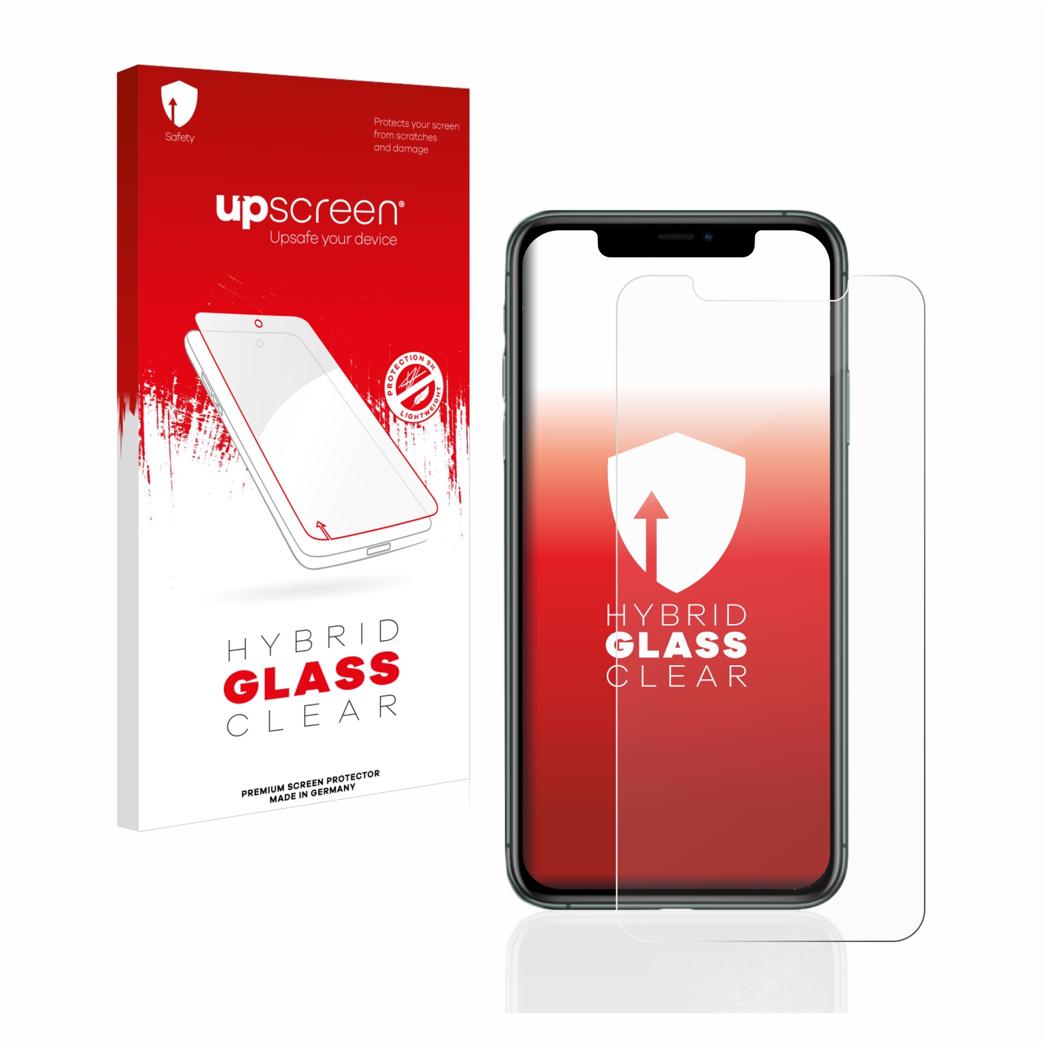 čirá skleněná fólie upscreen Hybrid Glas pro Apple iPhone 11 Pro Max